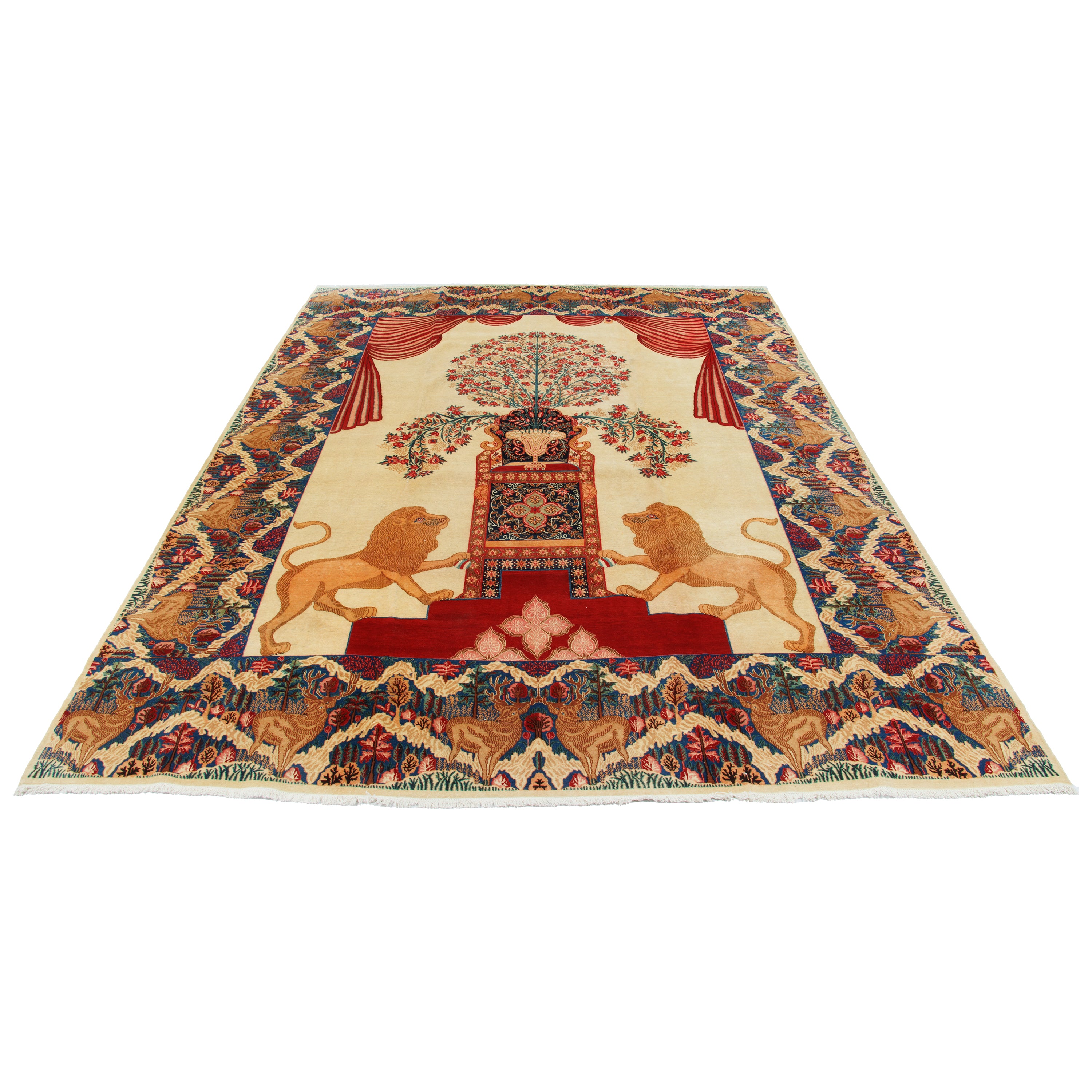 Tabriz Handmade Carpet — Goldani | Wool / Cotton Warp | 310 × 400 cm | SKU 11200690