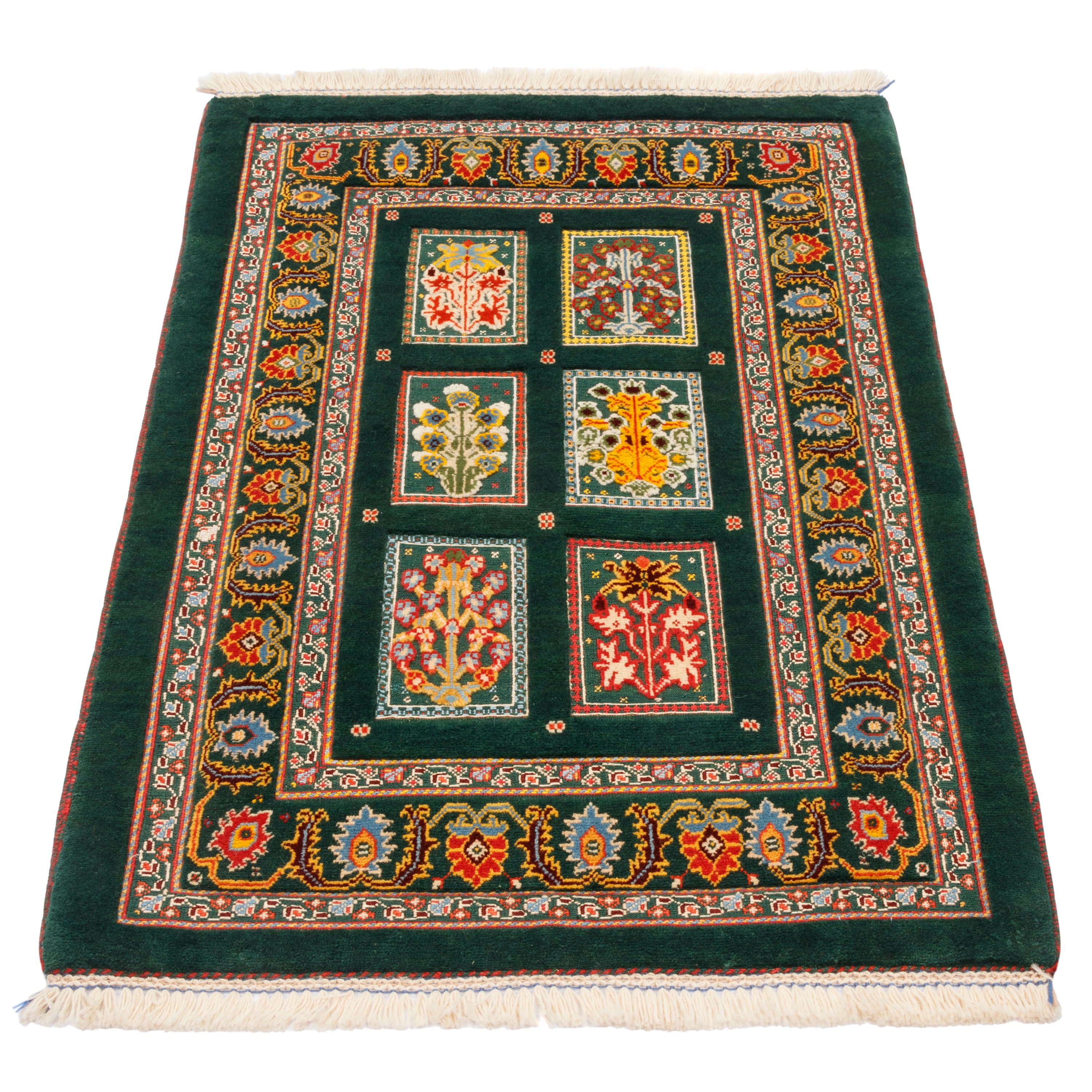 Sirjan Handmade Kilim Carpet — Kheshti | Full Wool | 87 × 132 cm | SKU 40100323