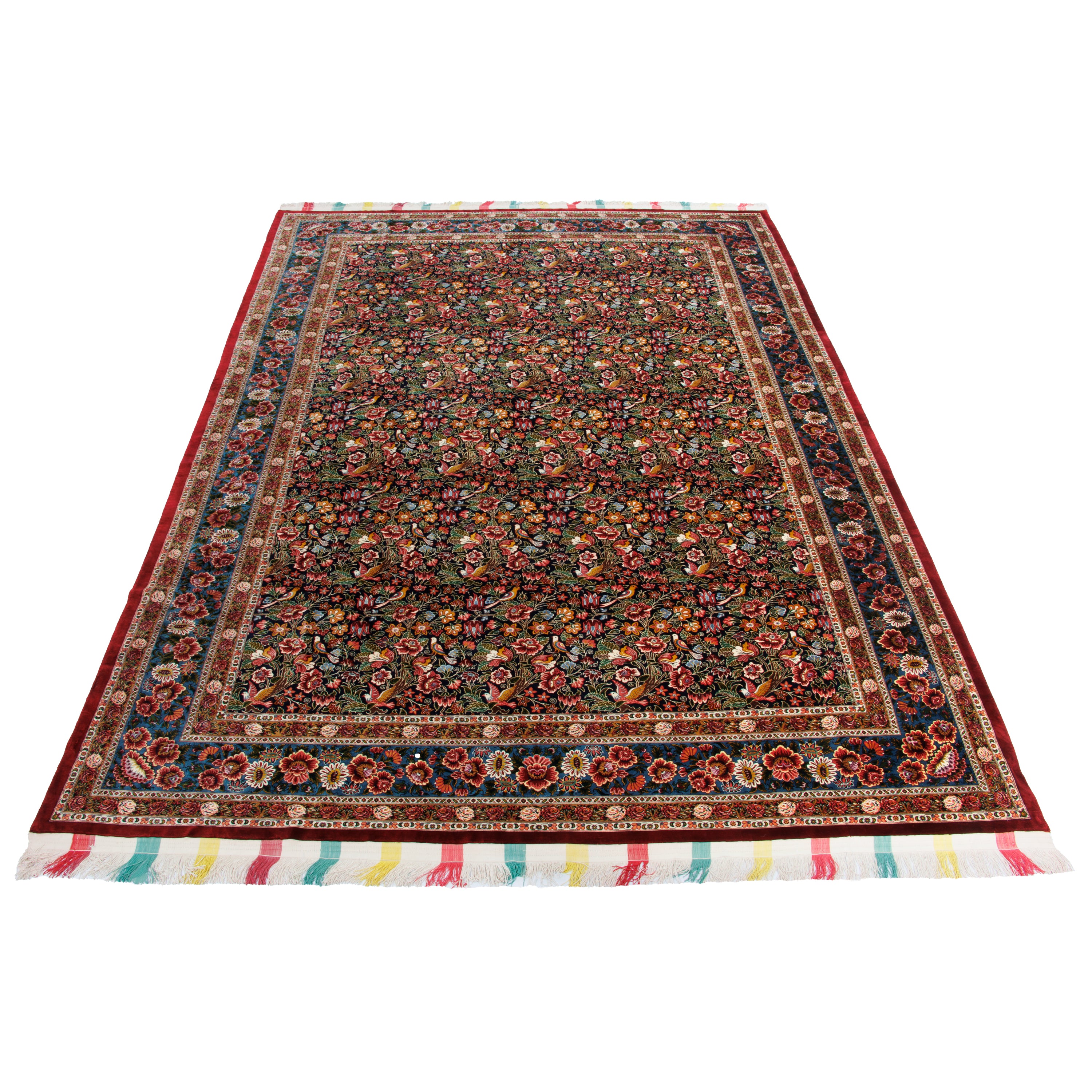 Sanandaj Handmade Carpet — Sarasar | Full Silk | 250 × 350 cm | SKU 10800800