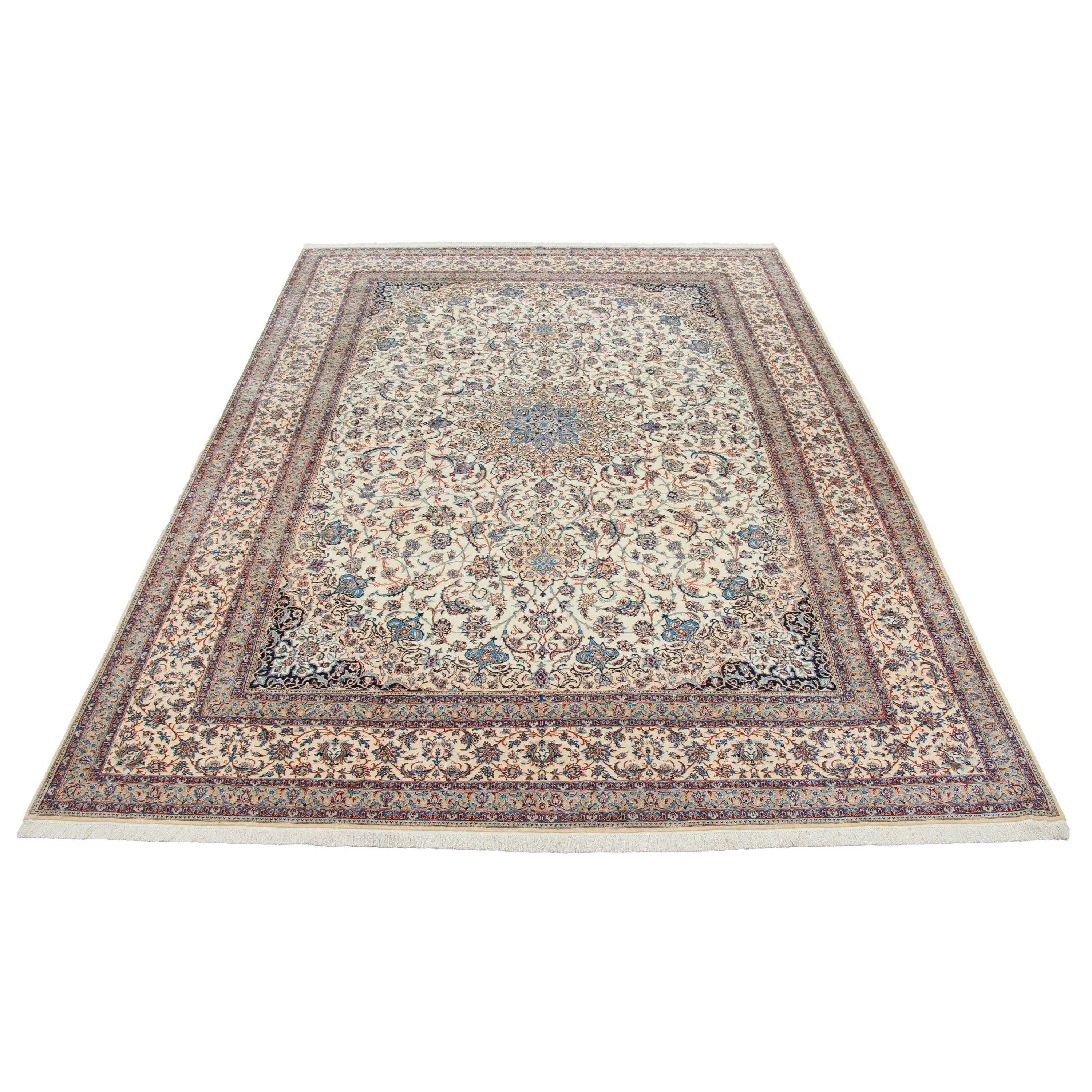 Nain Handmade Carpet — Lachak Toranj | Silk Pile / Cotton Warp | 305 × 430 cm | SKU 11300671