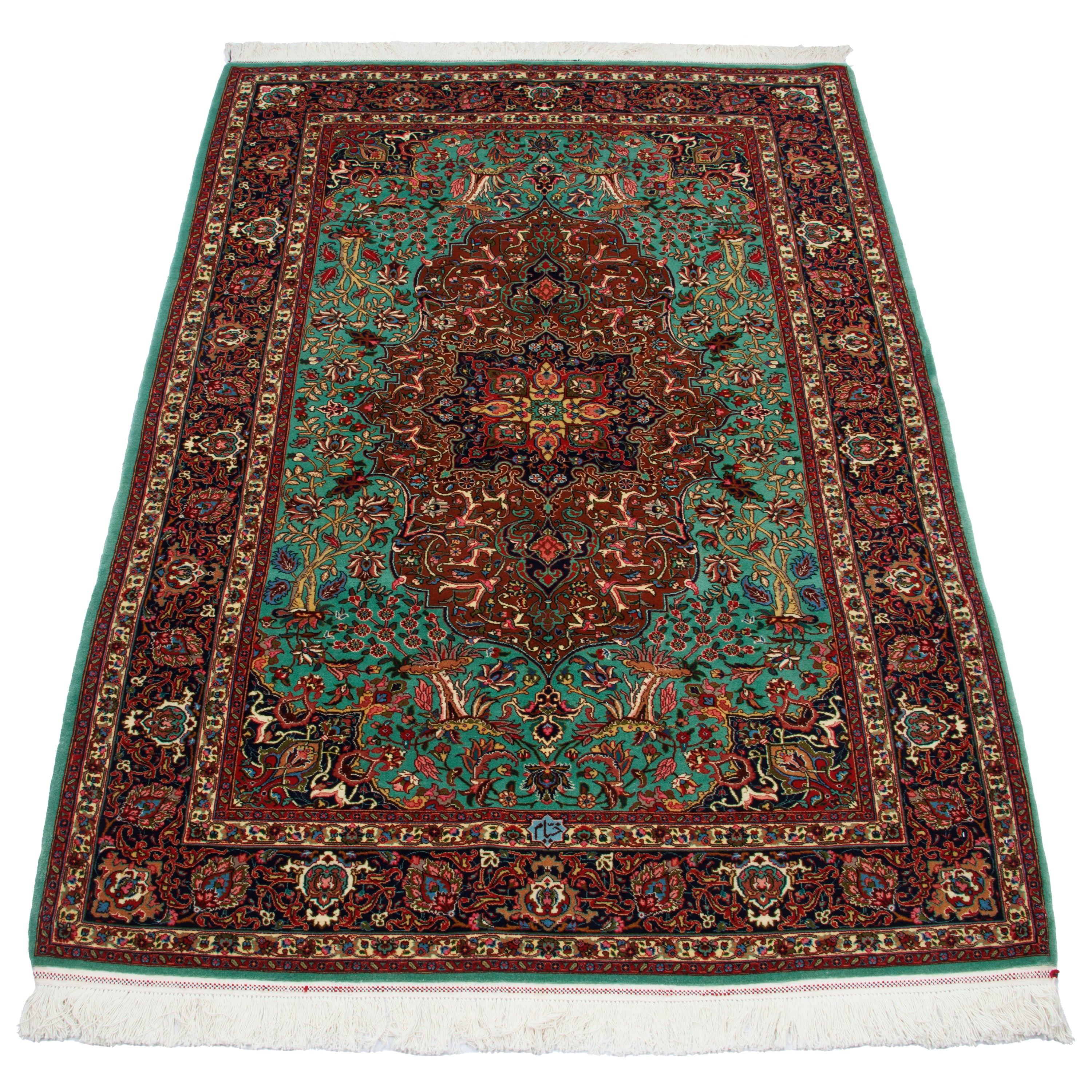 Tabriz Handmade Carpet — Lachak Toranj | Wool / Cotton Warp | 146 × 220 cm | SKU 10300843