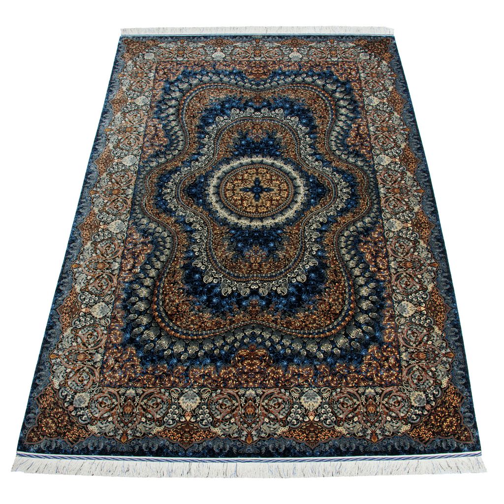 سجادة قم يدوية — لشك وترنج | حرير بالكامل | 200 × 310 سم | SKU 10601047