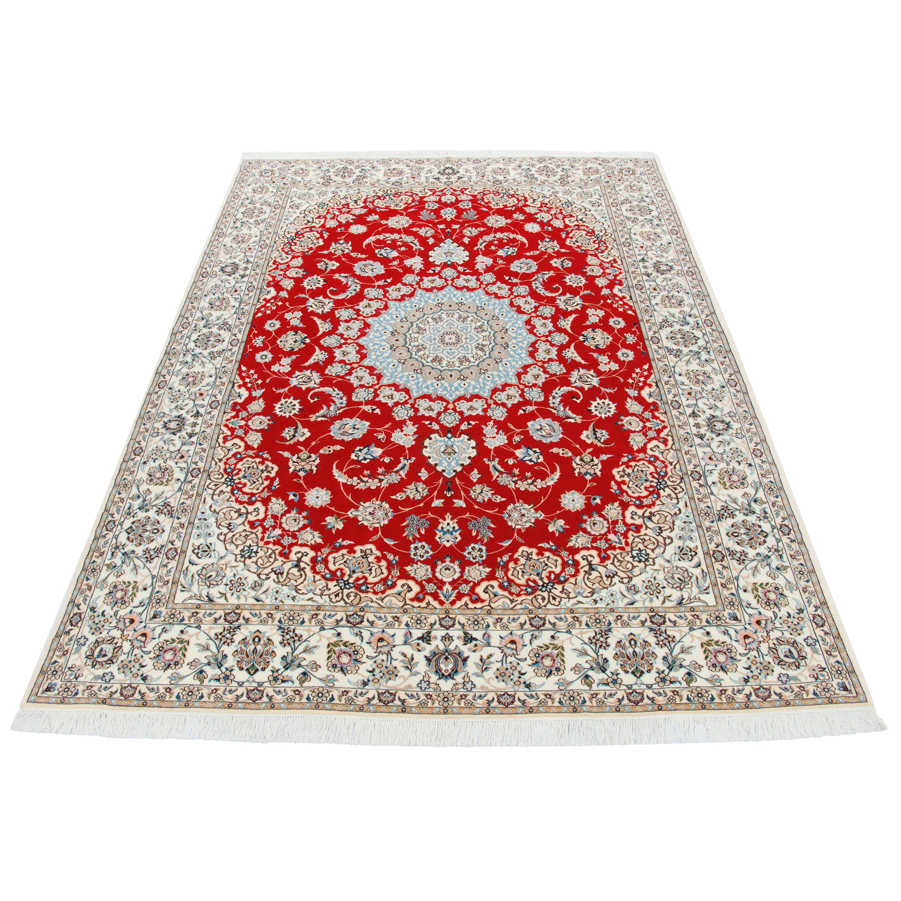 Nain Handmade Carpet — Lachak Toranj | Silk Pile / Cotton Warp | 251 × 347 cm | SKU 10800796