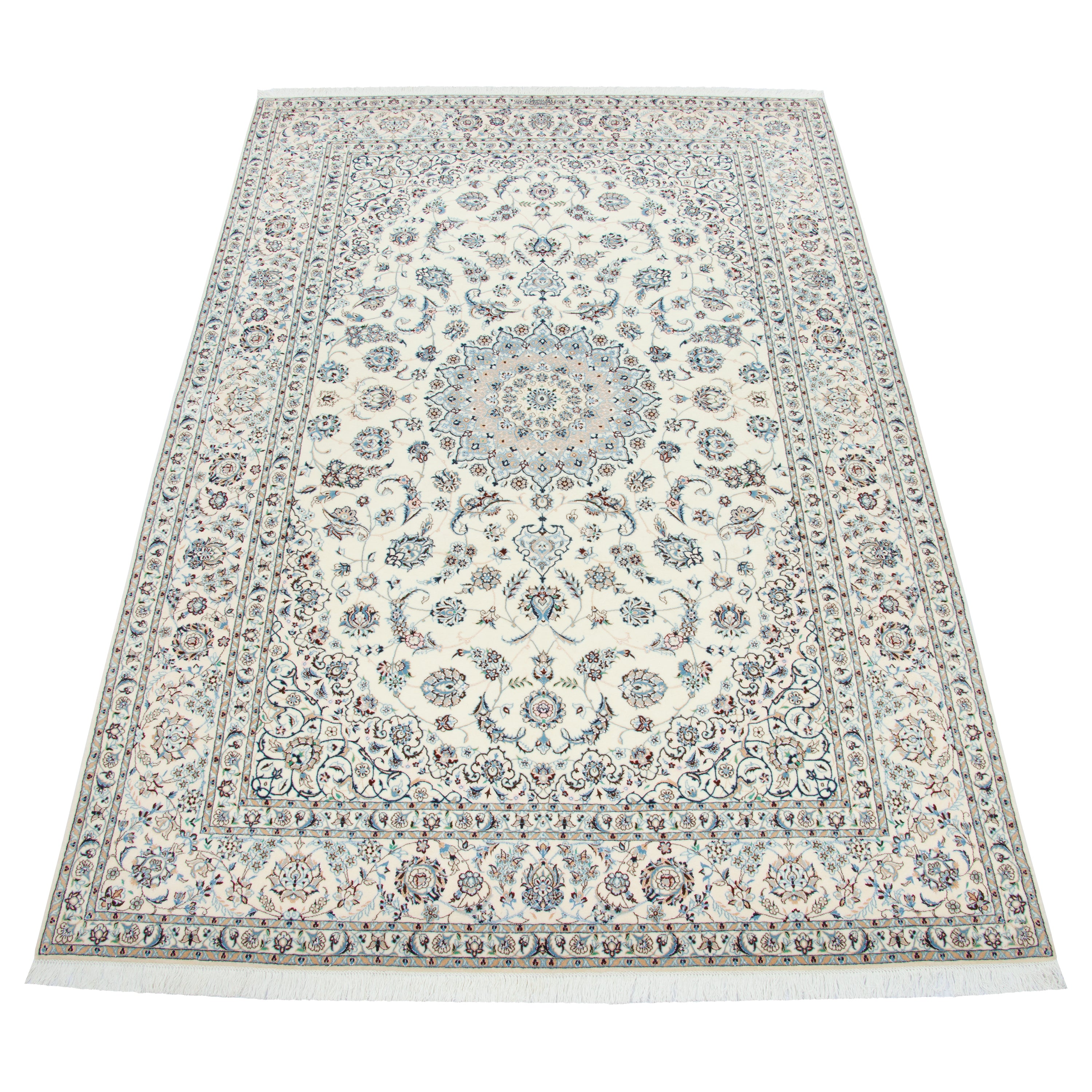 Nain Handmade Carpet — Lachak Toranj | Silk Pile / Wool Warp | 206 × 310 cm | SKU 10601102