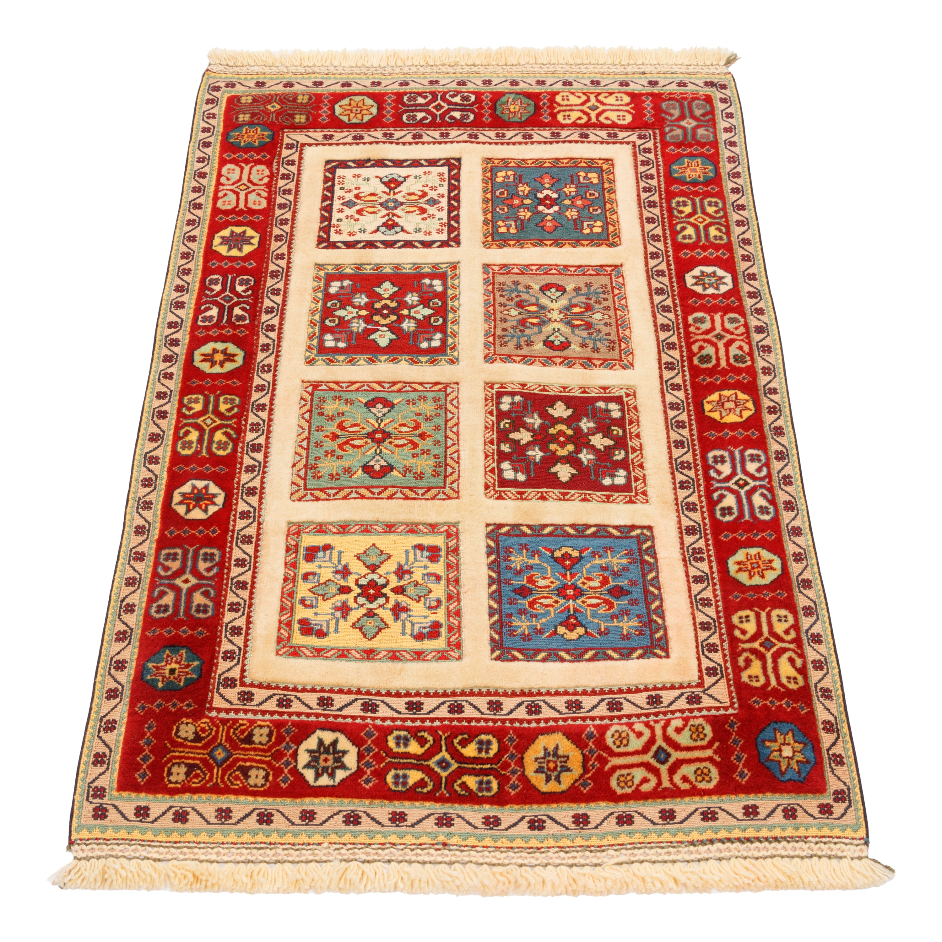 Sirjan Handmade Kilim Carpet — Kheshti | Full Wool | 82 × 130 cm | SKU 40100313