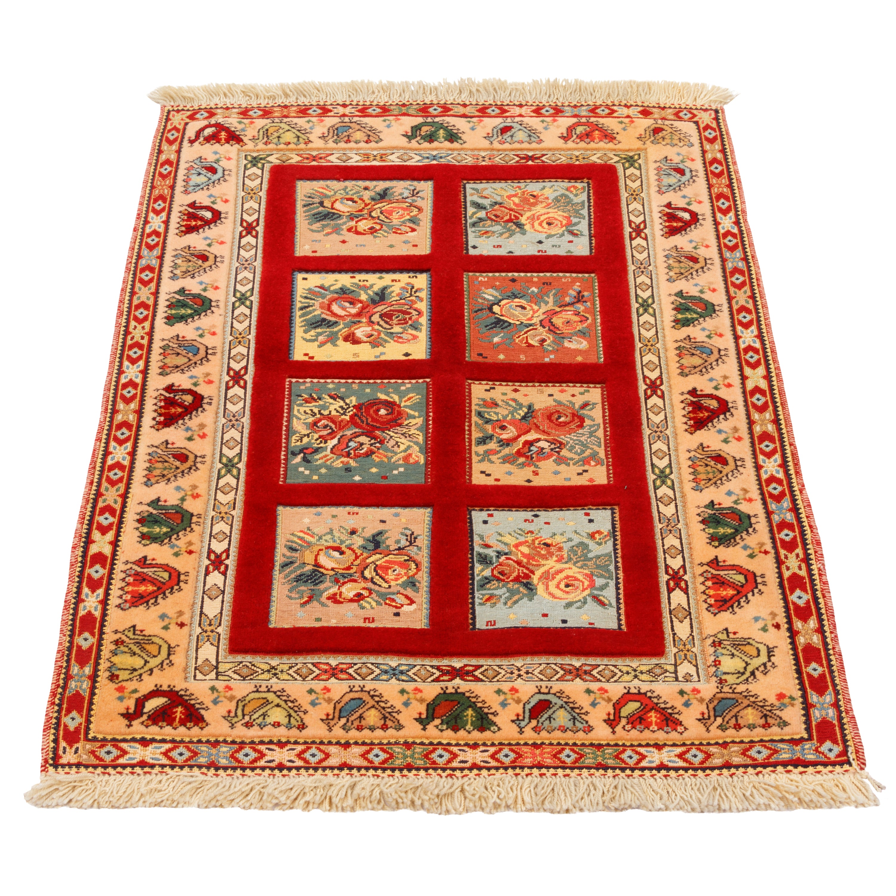 Sirjan Handmade Kilim Carpet — Kheshti | Full Wool | 85 × 117 cm | SKU 40100343