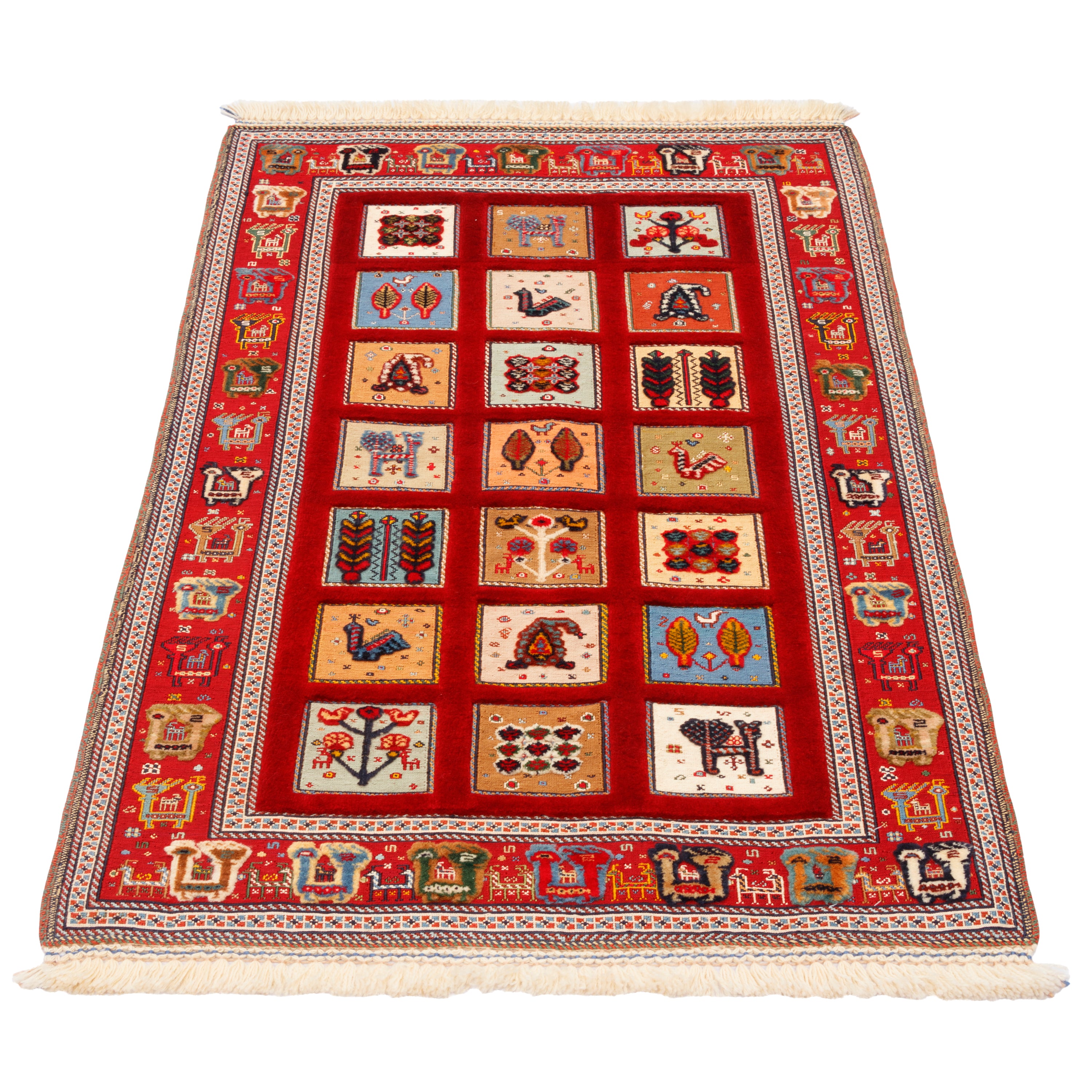 Sirjan Handmade Kilim Carpet — Kheshti | Full Wool | 83 × 125 cm | SKU 40100351