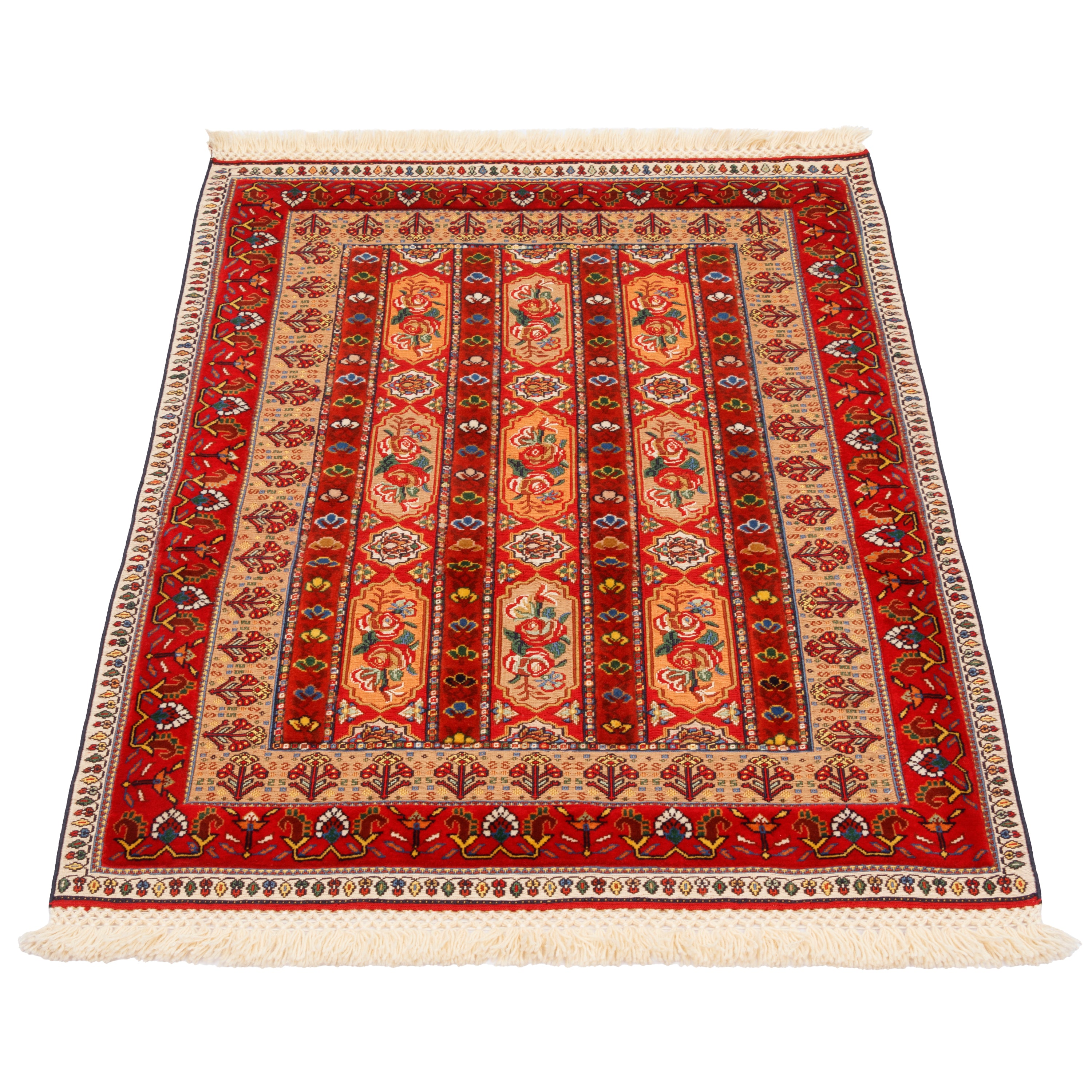 Sirjan Handmade Kilim Carpet — Moharramat | Full Wool | 83 × 112 cm | SKU 40000331