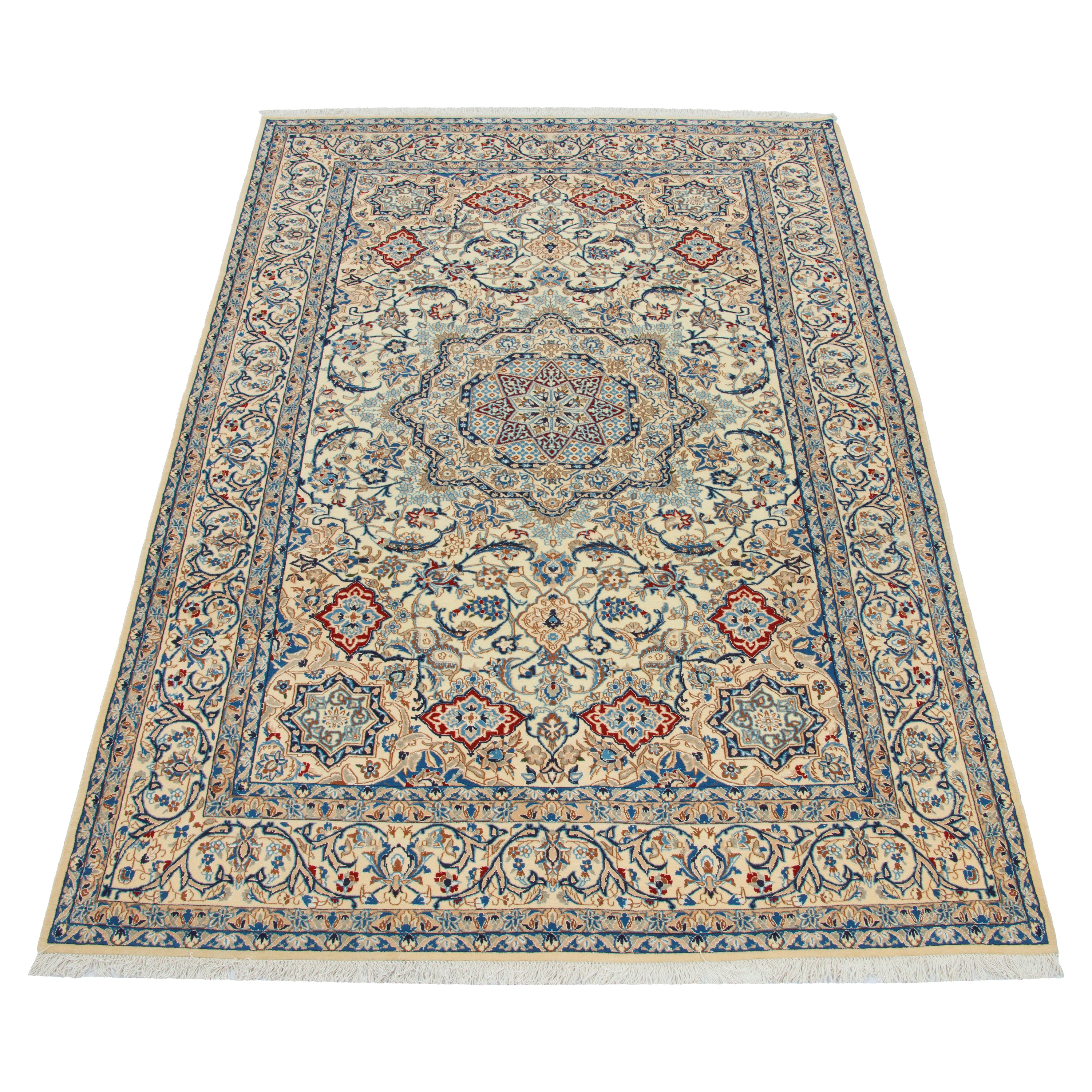 Nain Handmade Carpet — Lachak Toranj | Silk Pile / Wool Warp | 205 × 308 cm | SKU 10601114