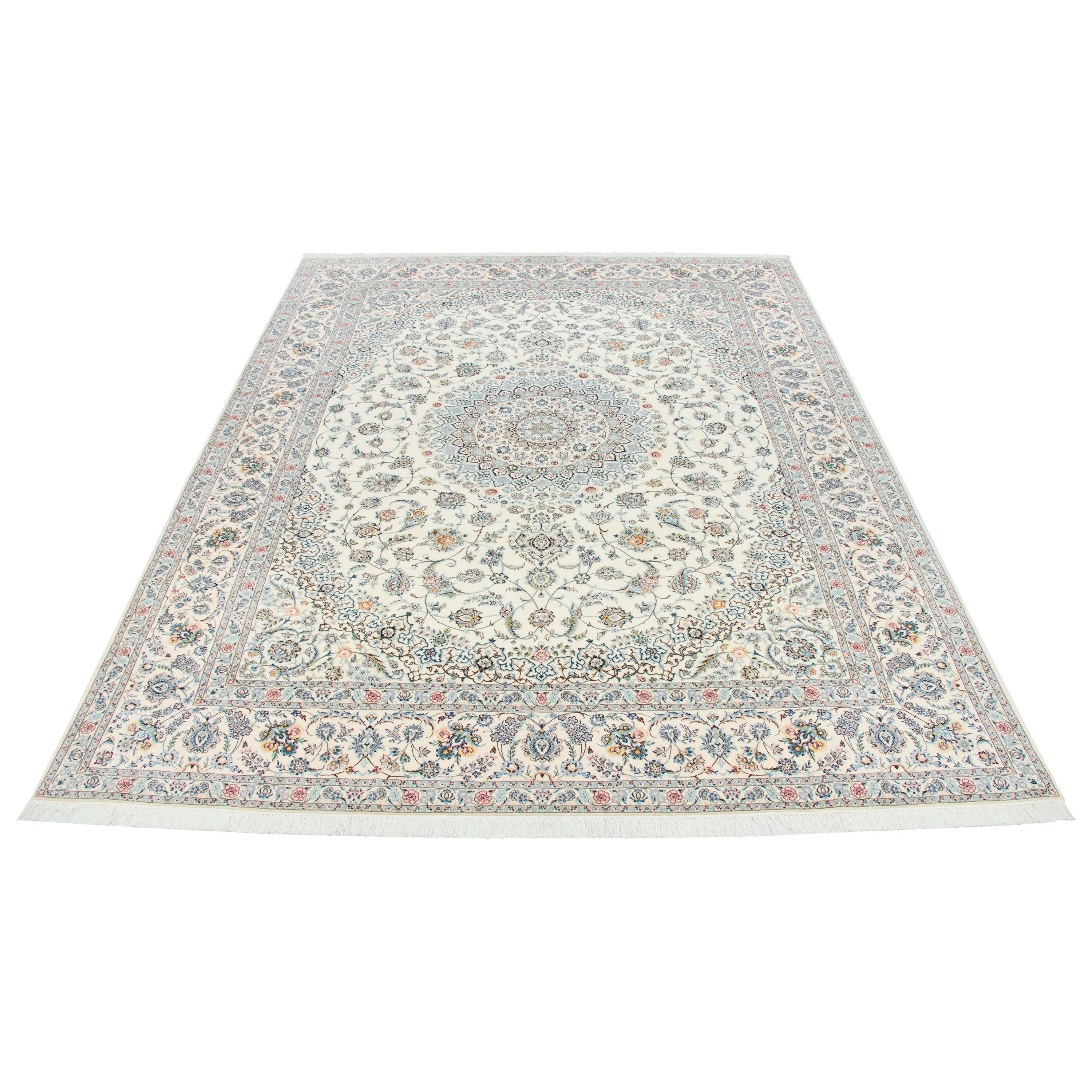Nain Handmade Carpet — Lachak Toranj | Silk Pile / Cotton Warp | 305 × 410 cm | SKU 11200675