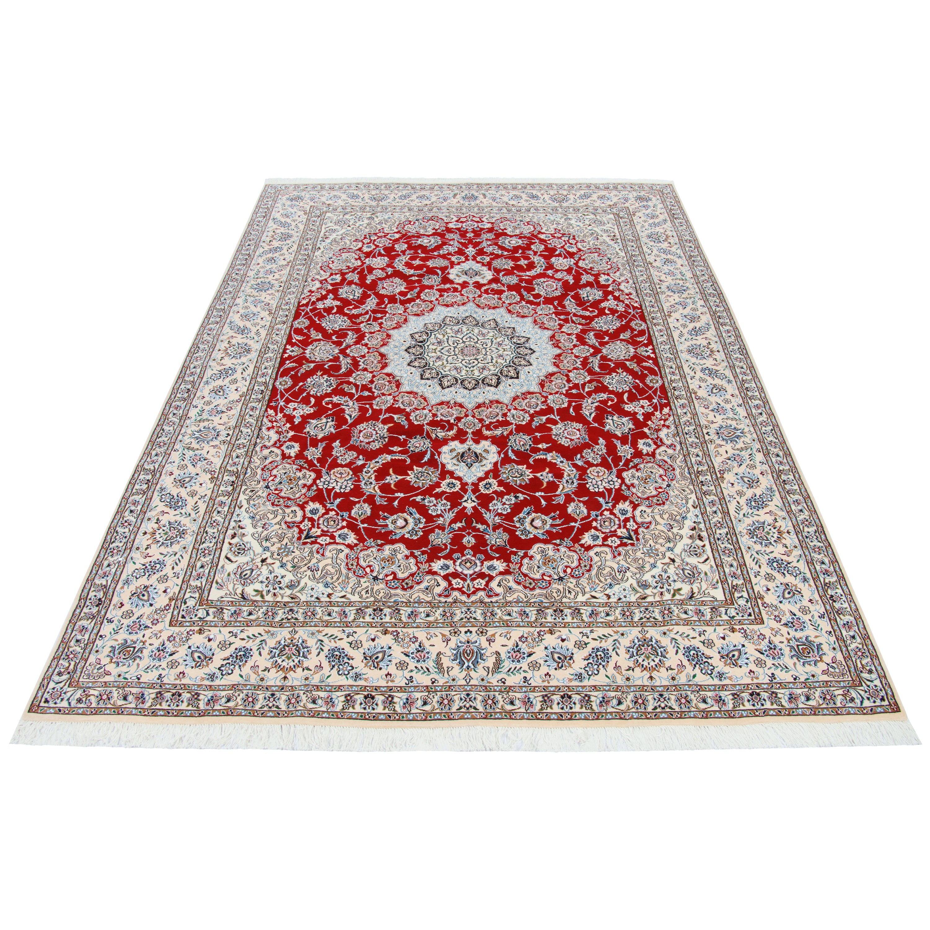 Nain Handmade Carpet — Lachak Toranj | Silk Pile / Cotton Warp | 248 × 356 cm | SKU 10800797