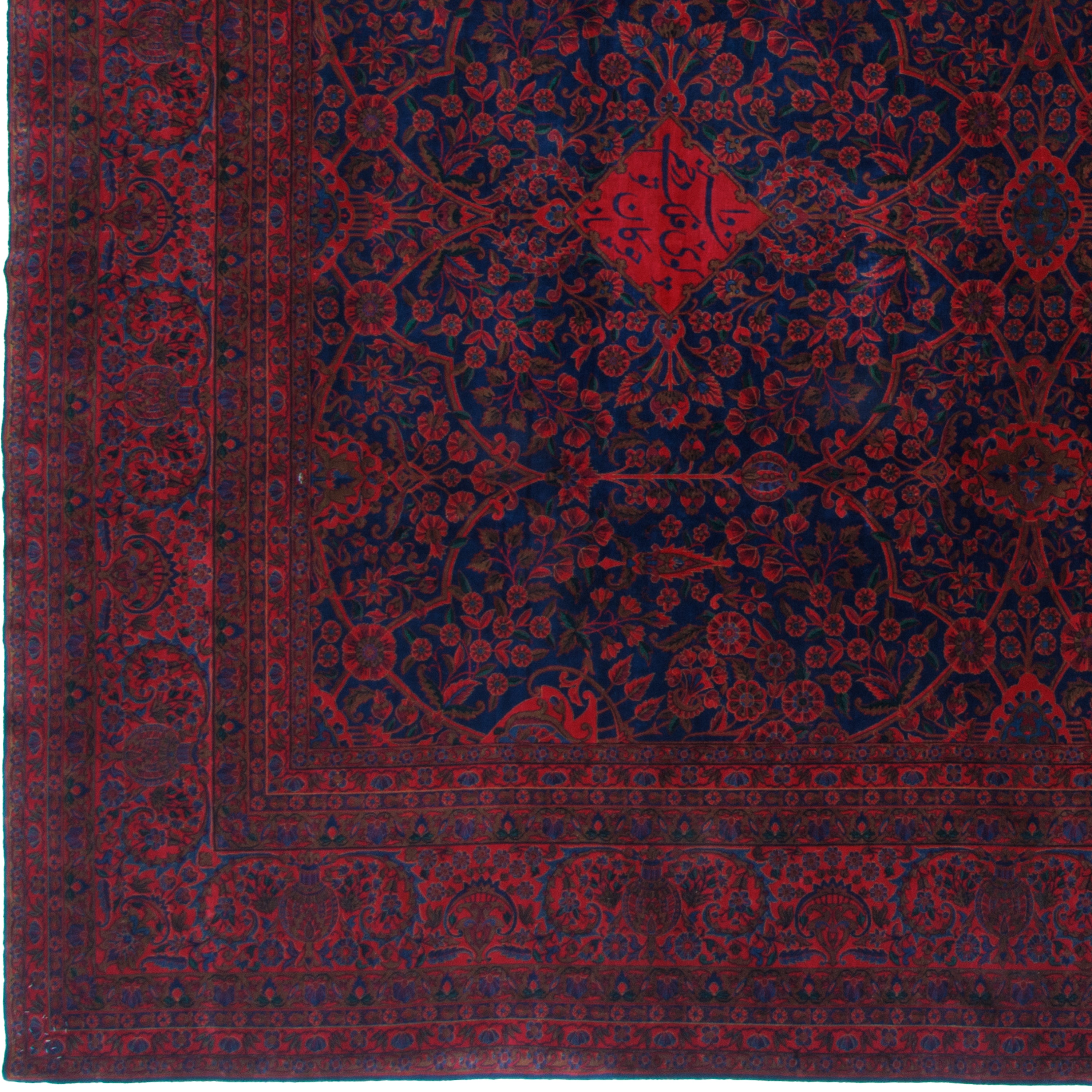 سجادة كاشان يدوية الصنع — ساراسار | صوف / سداة قطنية | 305 × 495 سم | رمز المنتج 11500640