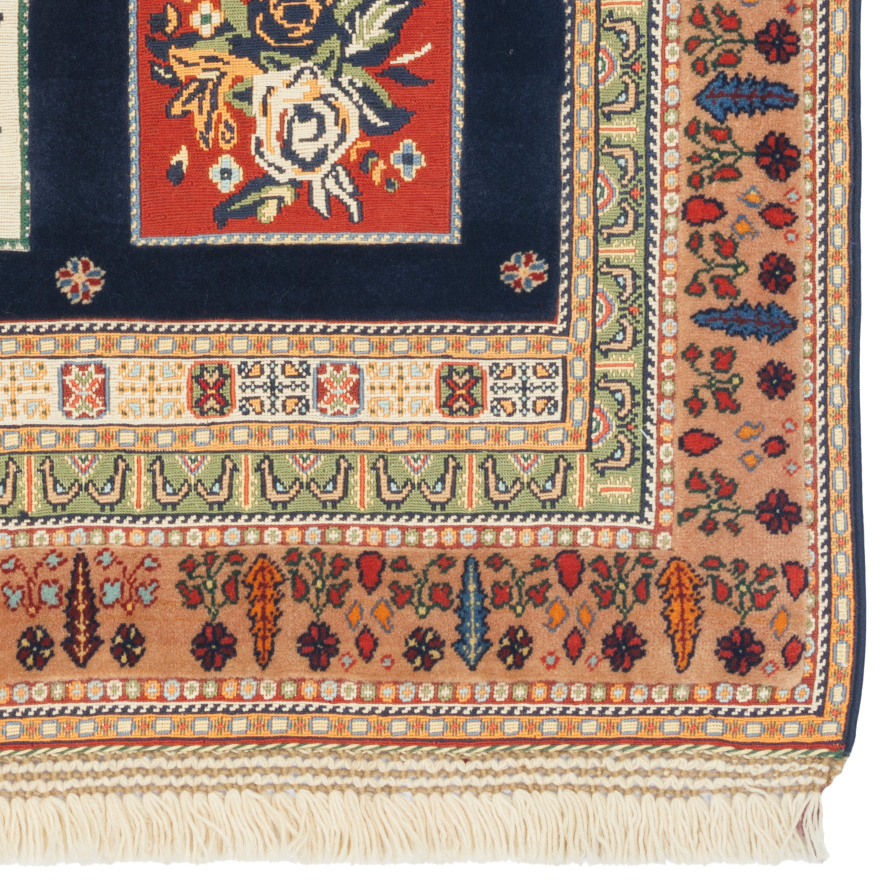 سجاد كيلن اليدوي من سيرجان — خشتي | صوف بالكامل | 82 × 120 سم | SKU 40000335