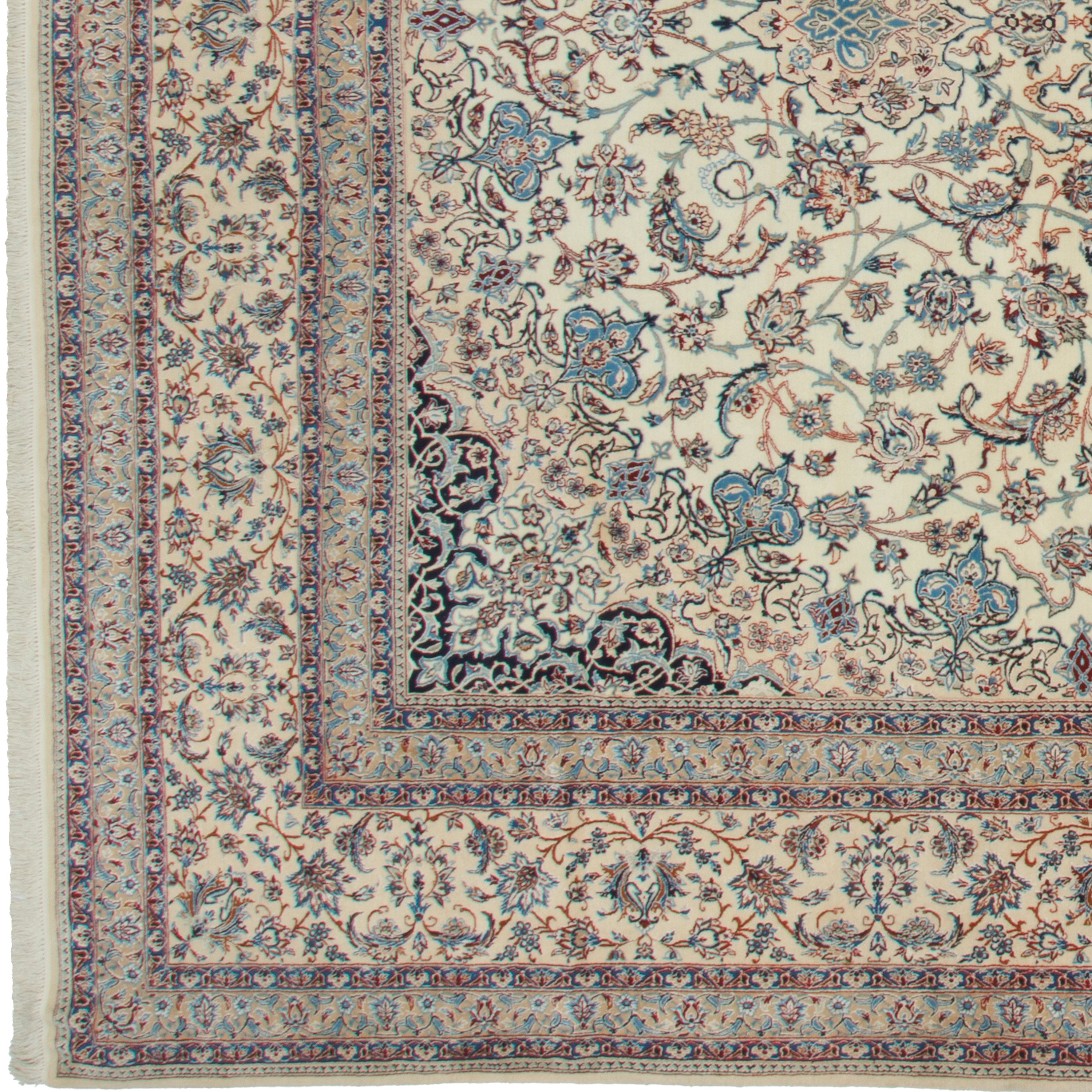 Nain Handmade Carpet — Lachak Toranj | Silk Pile / Cotton Warp | 305 × 430 cm | SKU 11300671