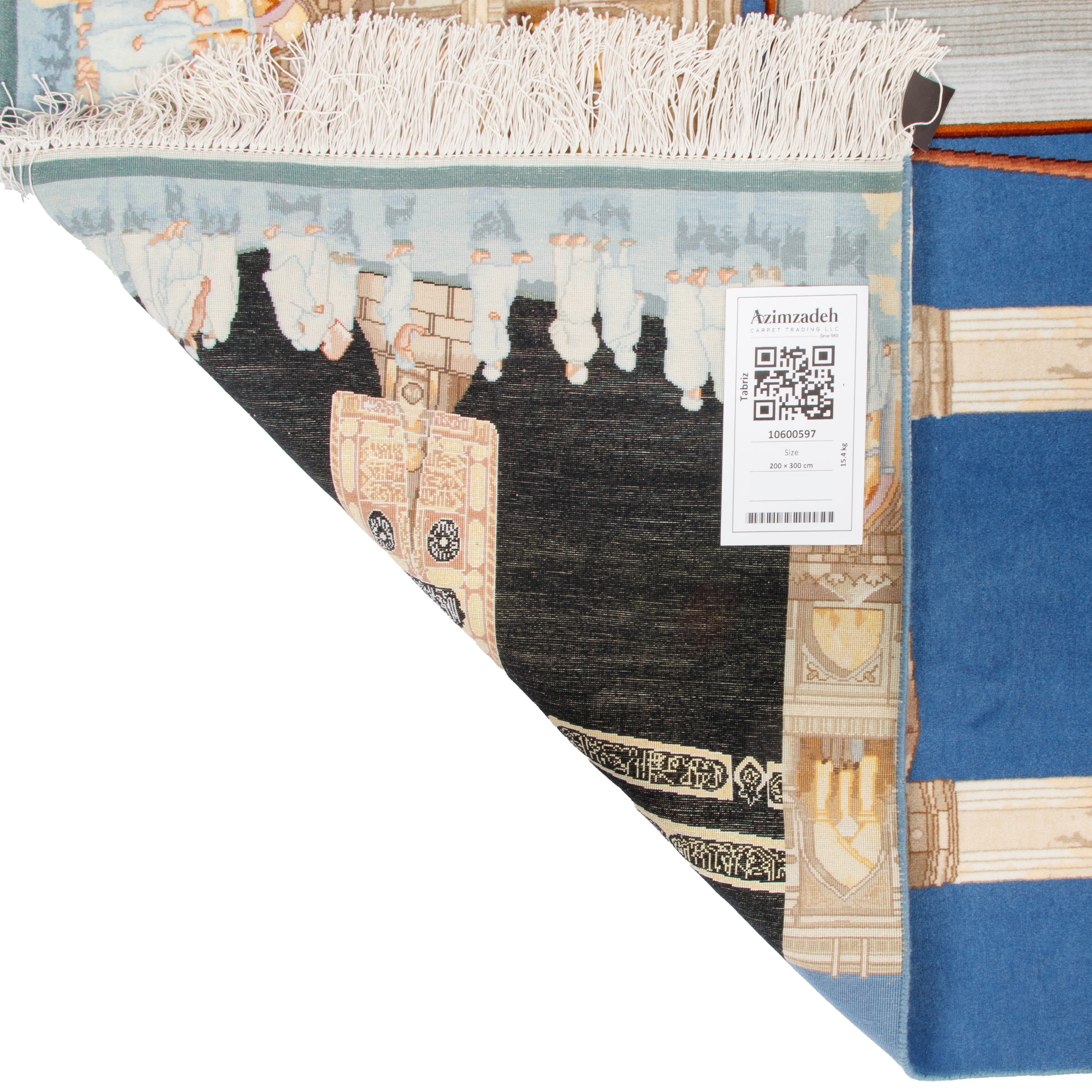 لوحة حائط سجاد تبريز يدوي — ساراسار | وبر حرير / سدى حرير | 200 × 300 سم | رمز المنتج 70600597