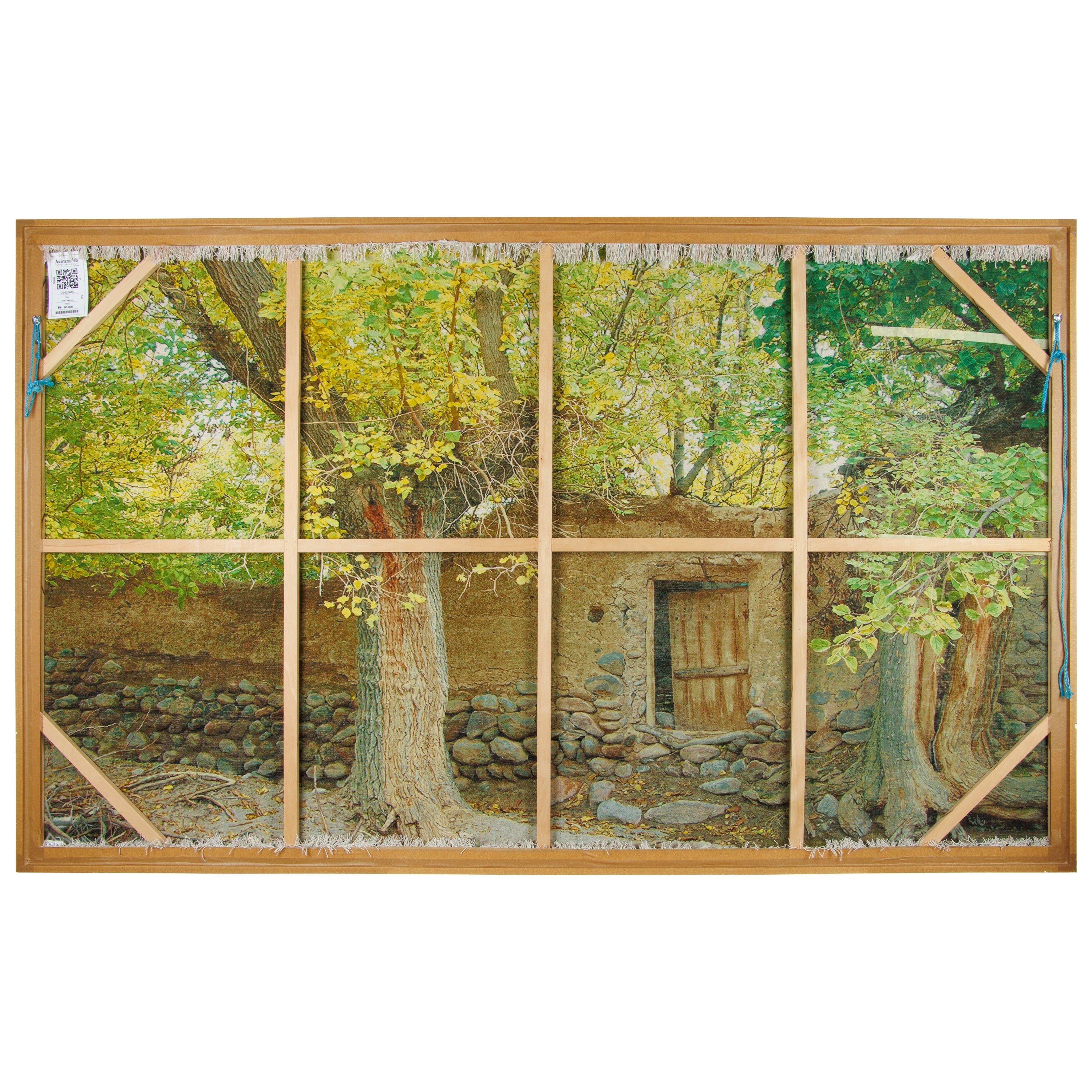 Tabriz Handmade Carpet Wall Art — Sarasar | Silk Pile / Silk Warp | 158 × 260 cm | SKU 70401615