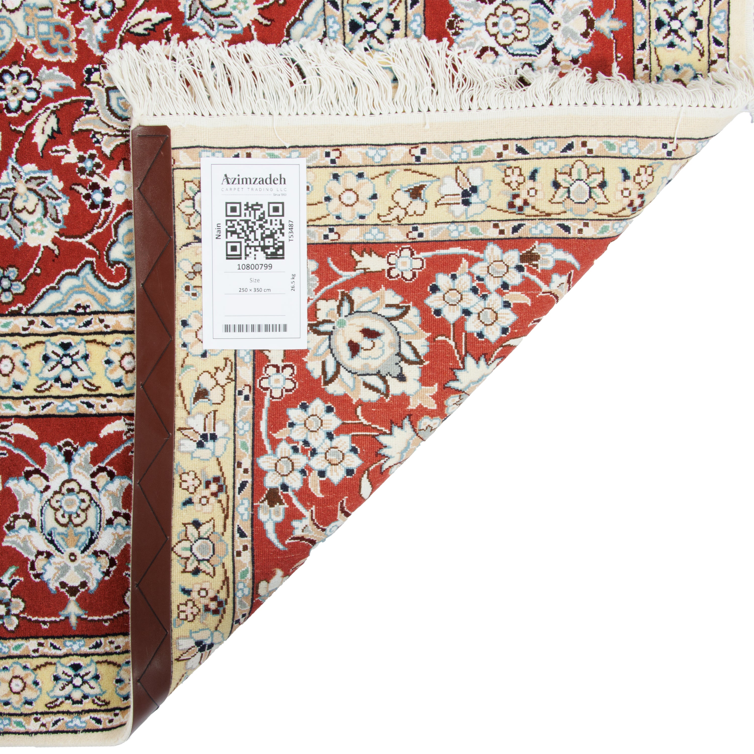 Nain Handmade Carpet — Lachak Toranj | Silk Pile / Cotton Warp | 250 × 350 cm | SKU 10800799