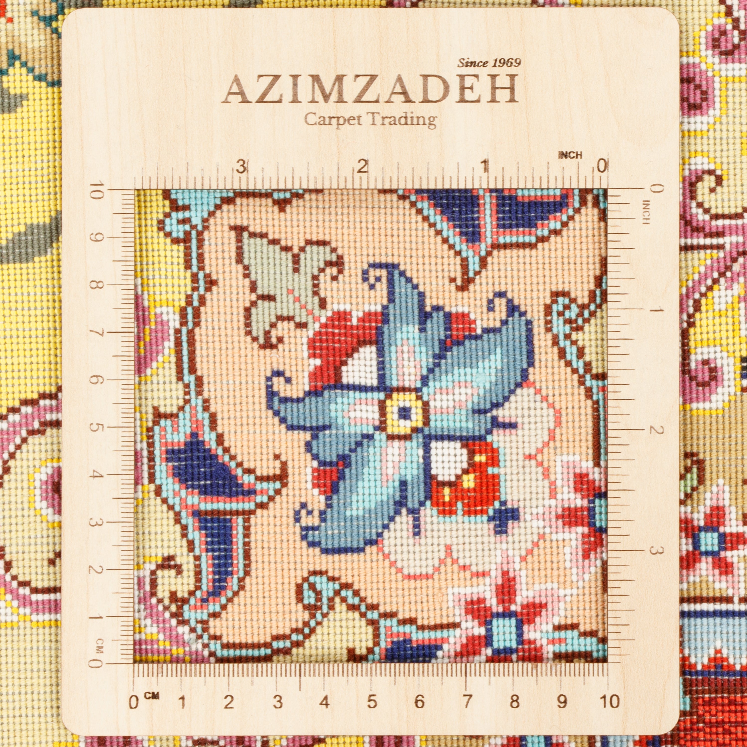 Tabriz Handmade Carpet Wall Art — Sarasar | Silk Pile / Silk Warp | 350 × 250 cm | SKU 70800589