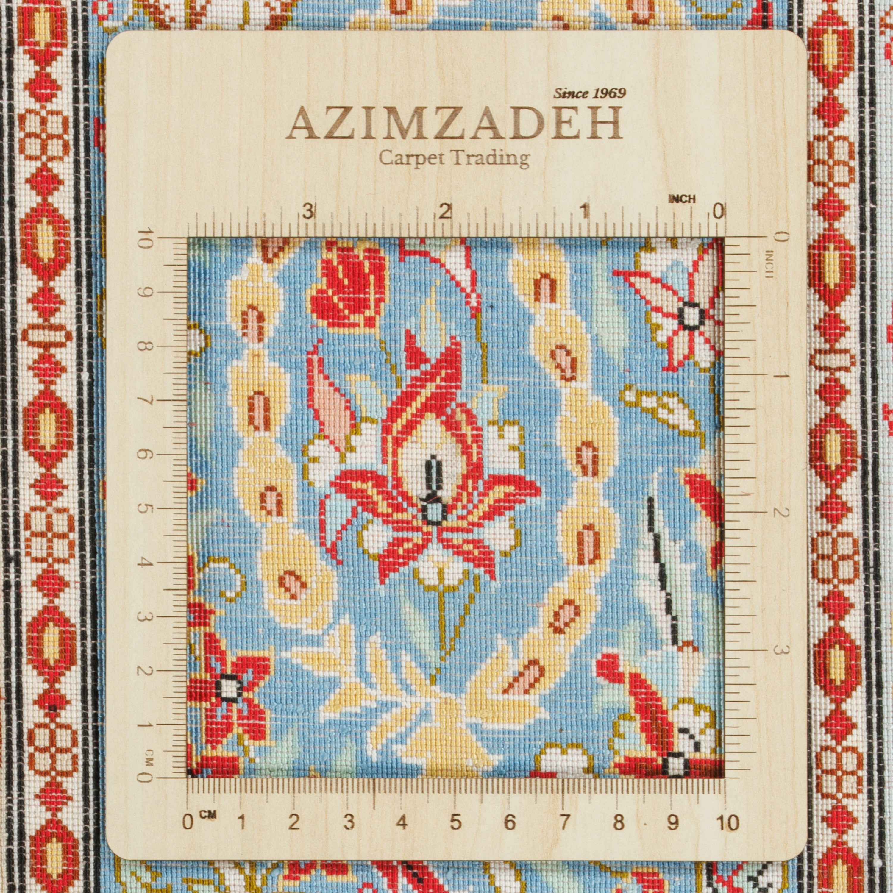 Qom Handmade Carpet — Bandi | Full Silk | 295 × 397 cm | SKU 11101454