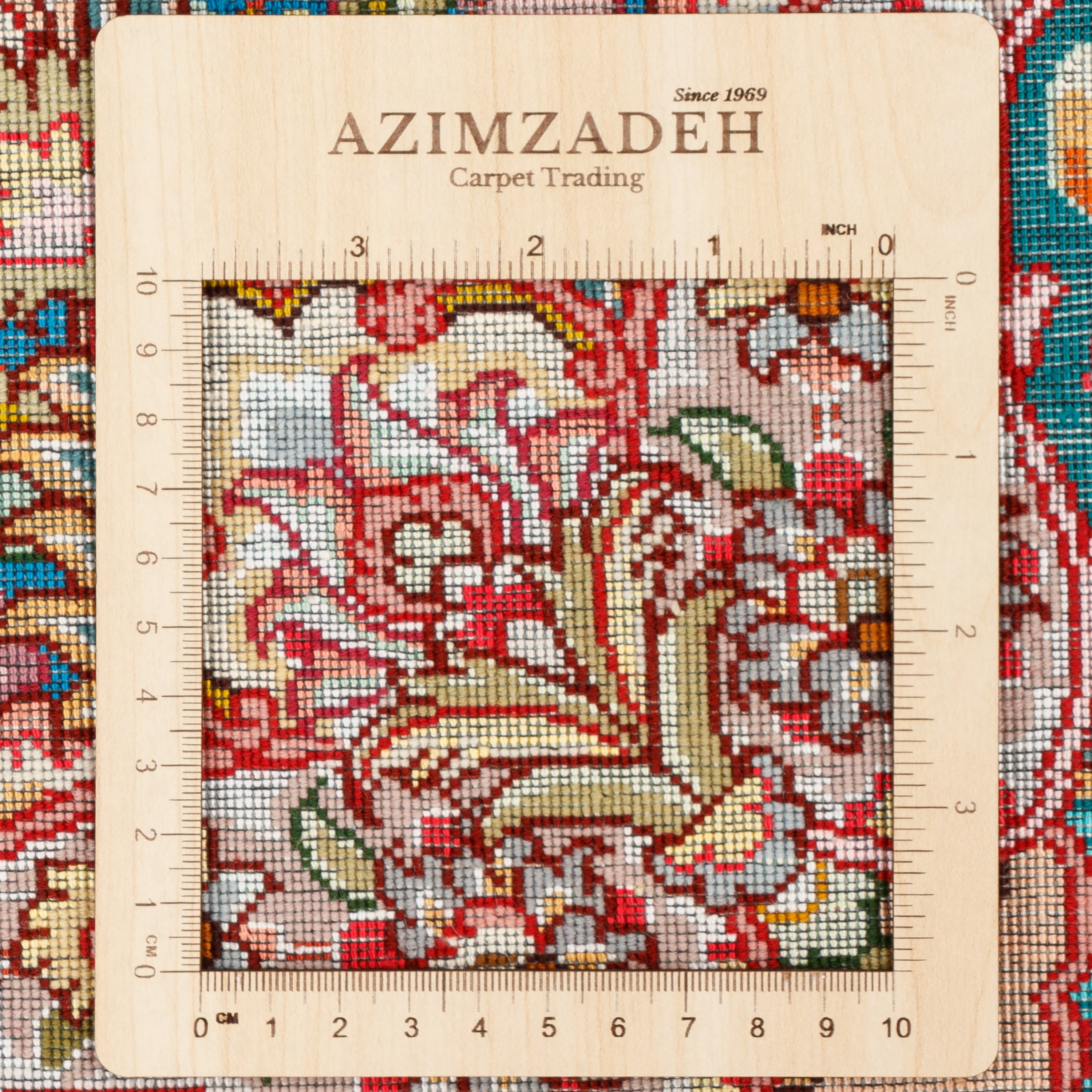 Tabriz Handmade Carpet — Lachak Toranj | Silk Pile / Silk Warp | 154 × 200 cm | SKU 10300523