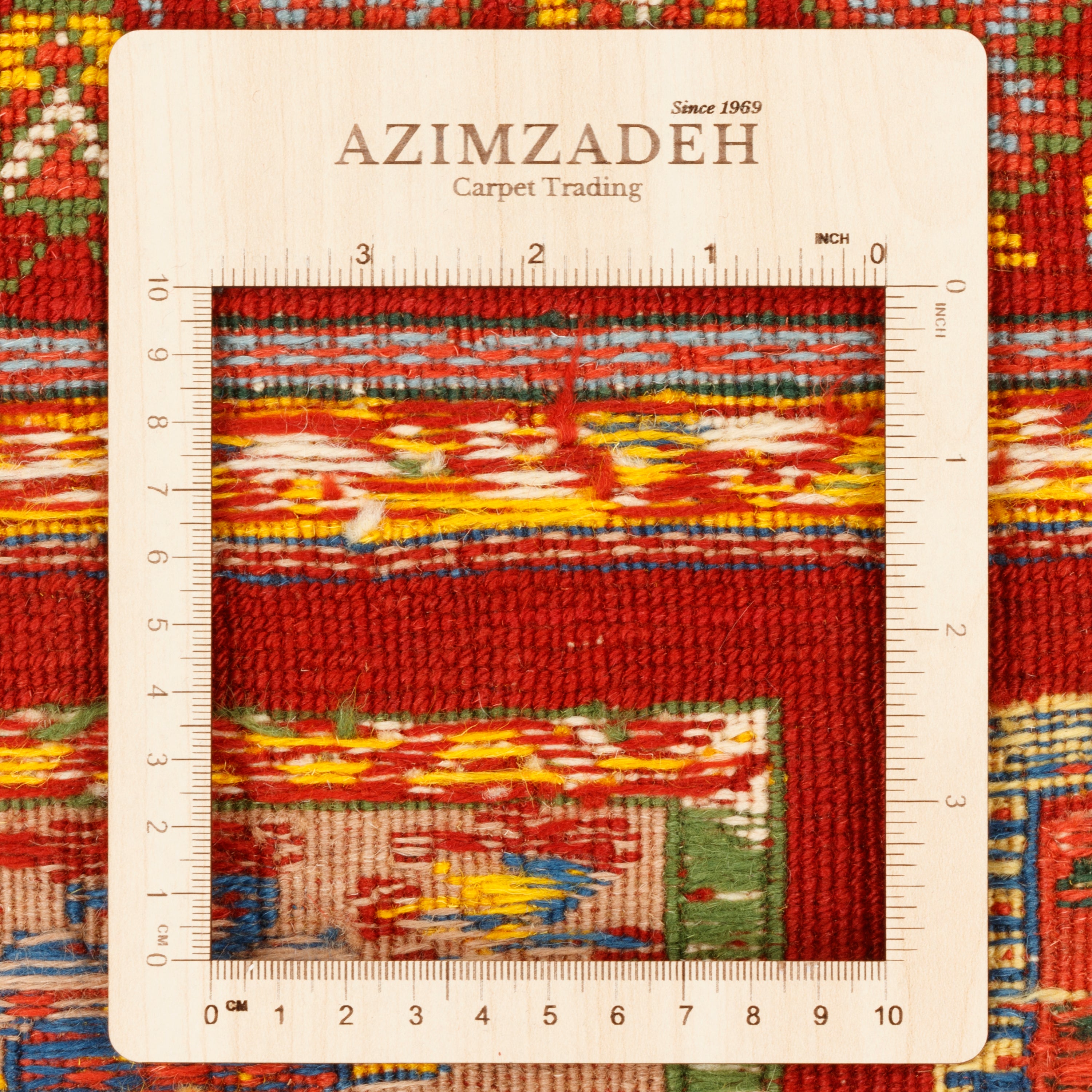 سجادة كيليم يدوية سيرجان — خشتي | صوف بالكامل | 75 × 107 سم | رمز SKU 40000330