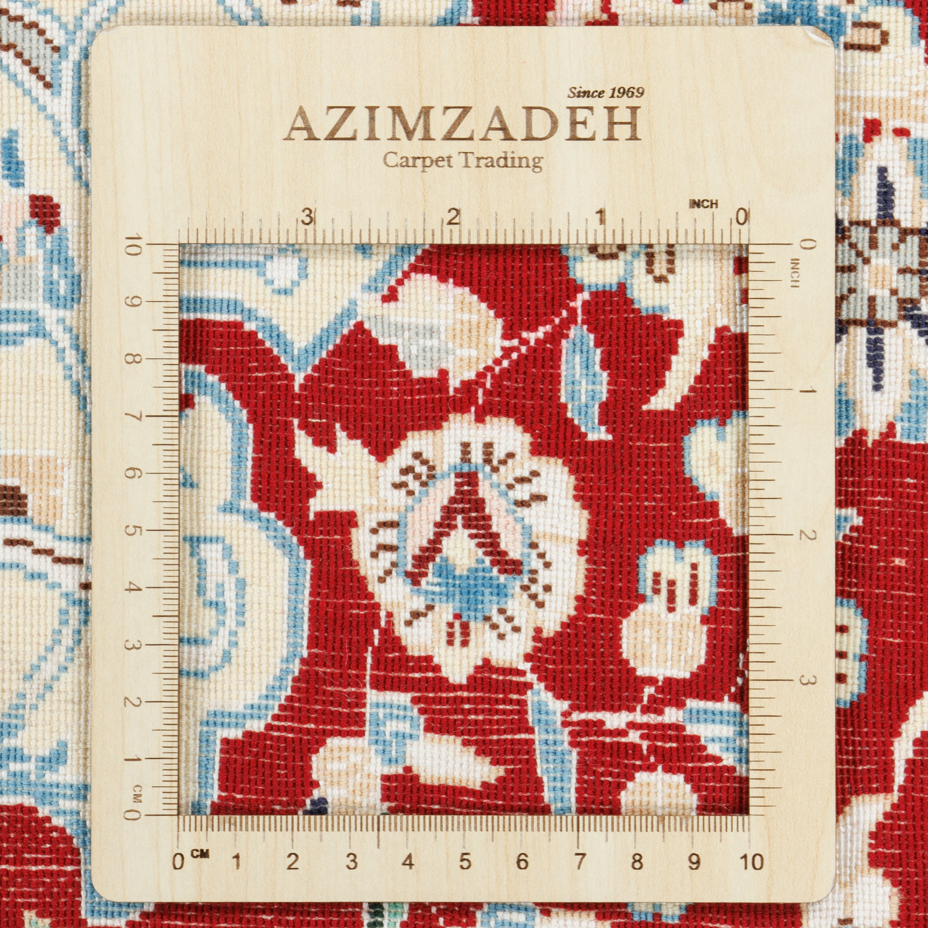 سجاد نائين يدوي — لَتشَك تُرَنج | خيوط الحرير / سجوف الصوف | 204 × 322 سم | رمز المنتج 10601104