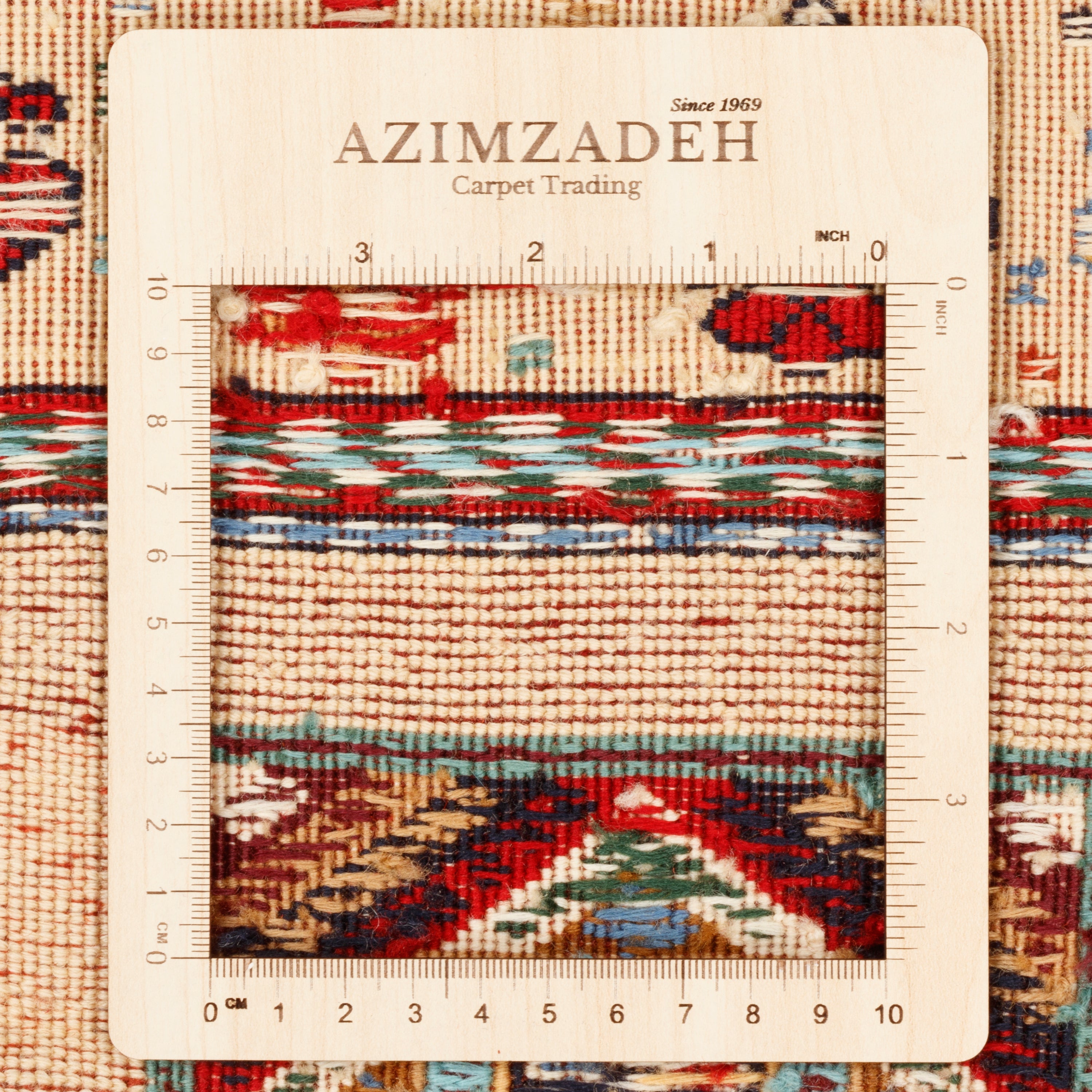سجادة كليم يدوية من سيرجان - خشتي | صوف كامل | 80 × 120 سم | رمز المنتج 40000328