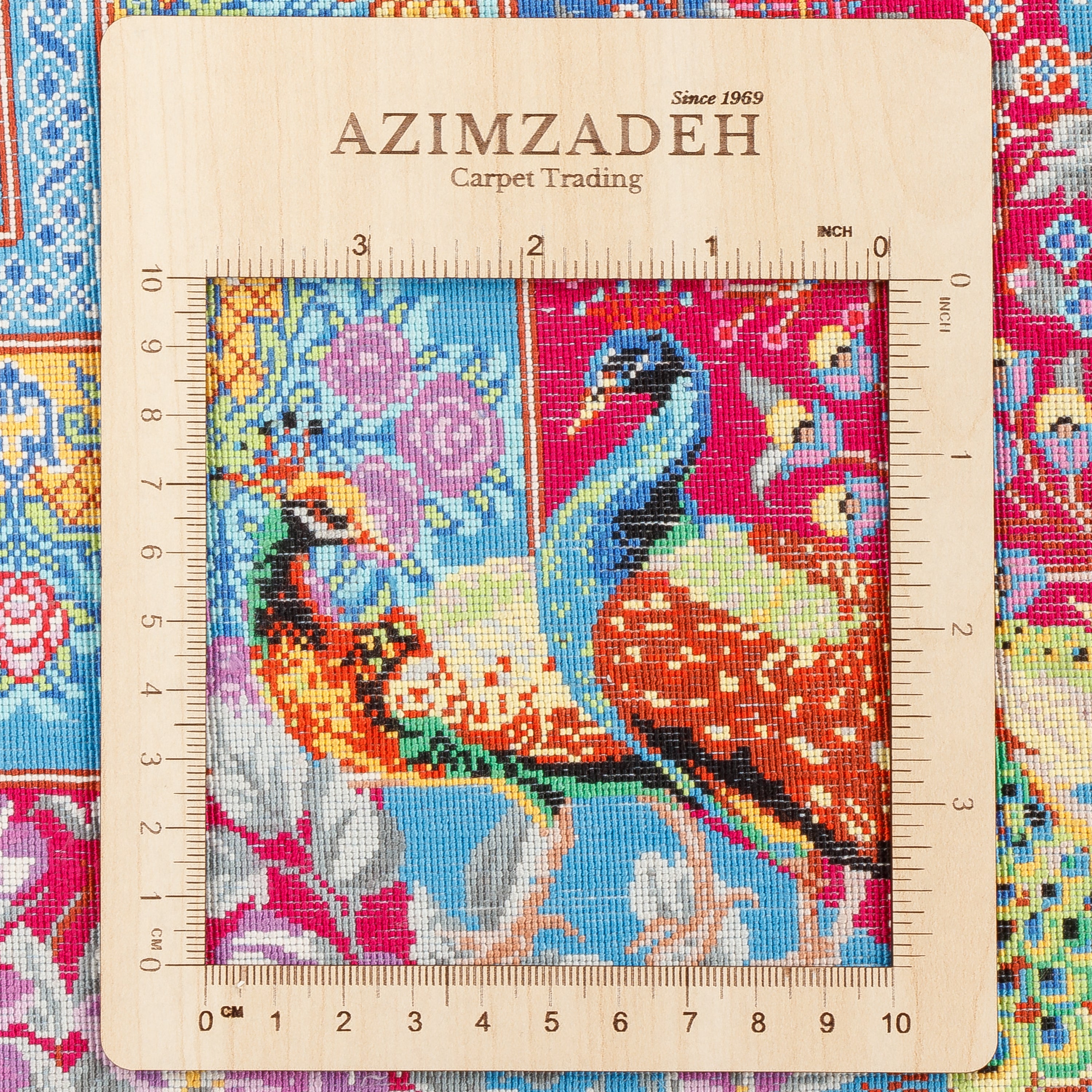 Qom Handmade Carpet — Sarasar | Full Silk | 136 × 200 cm | SKU 10200459