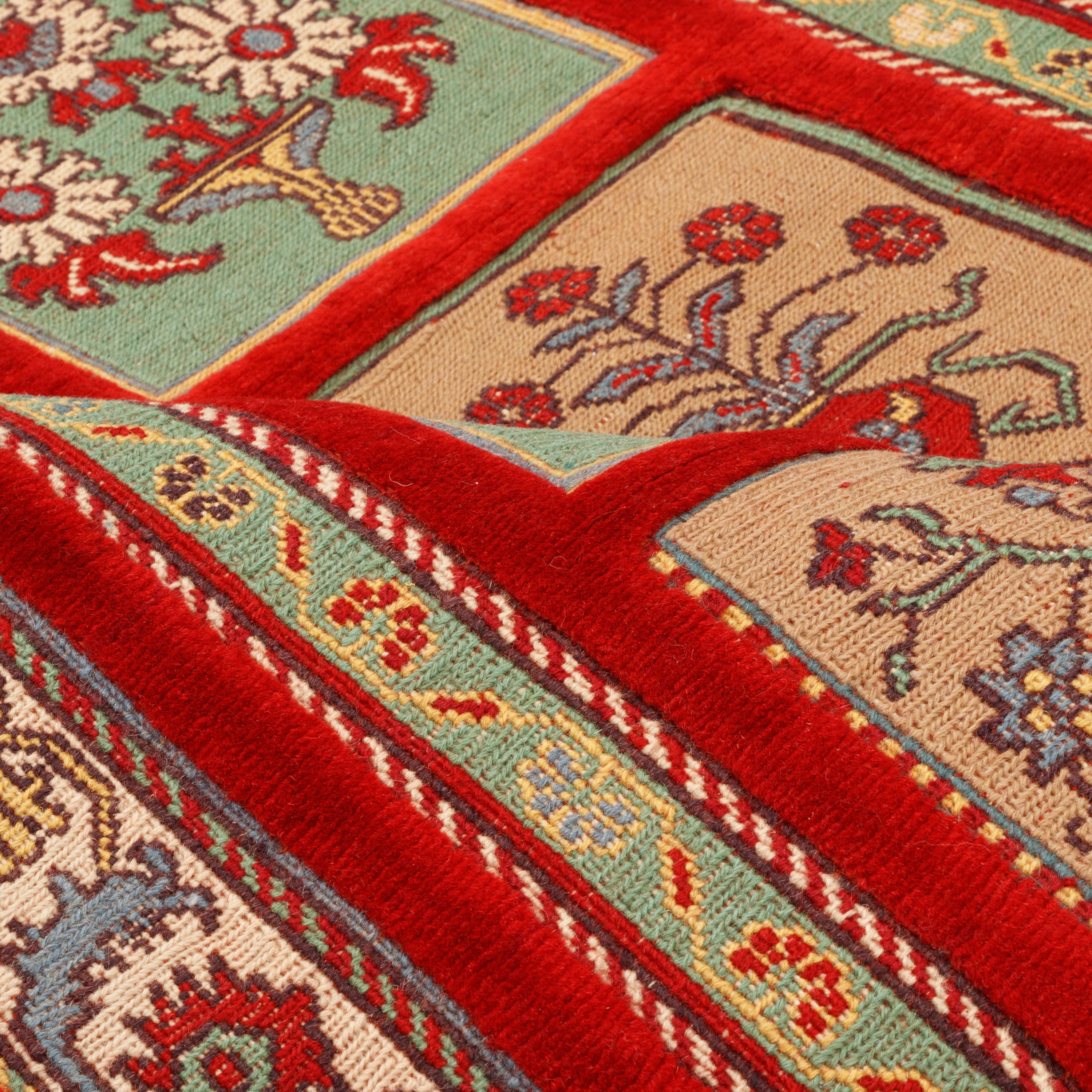 Sirjan Handmade Kilim Carpet — Kheshti | Full Wool | 120 × 180 cm | SKU 40200370