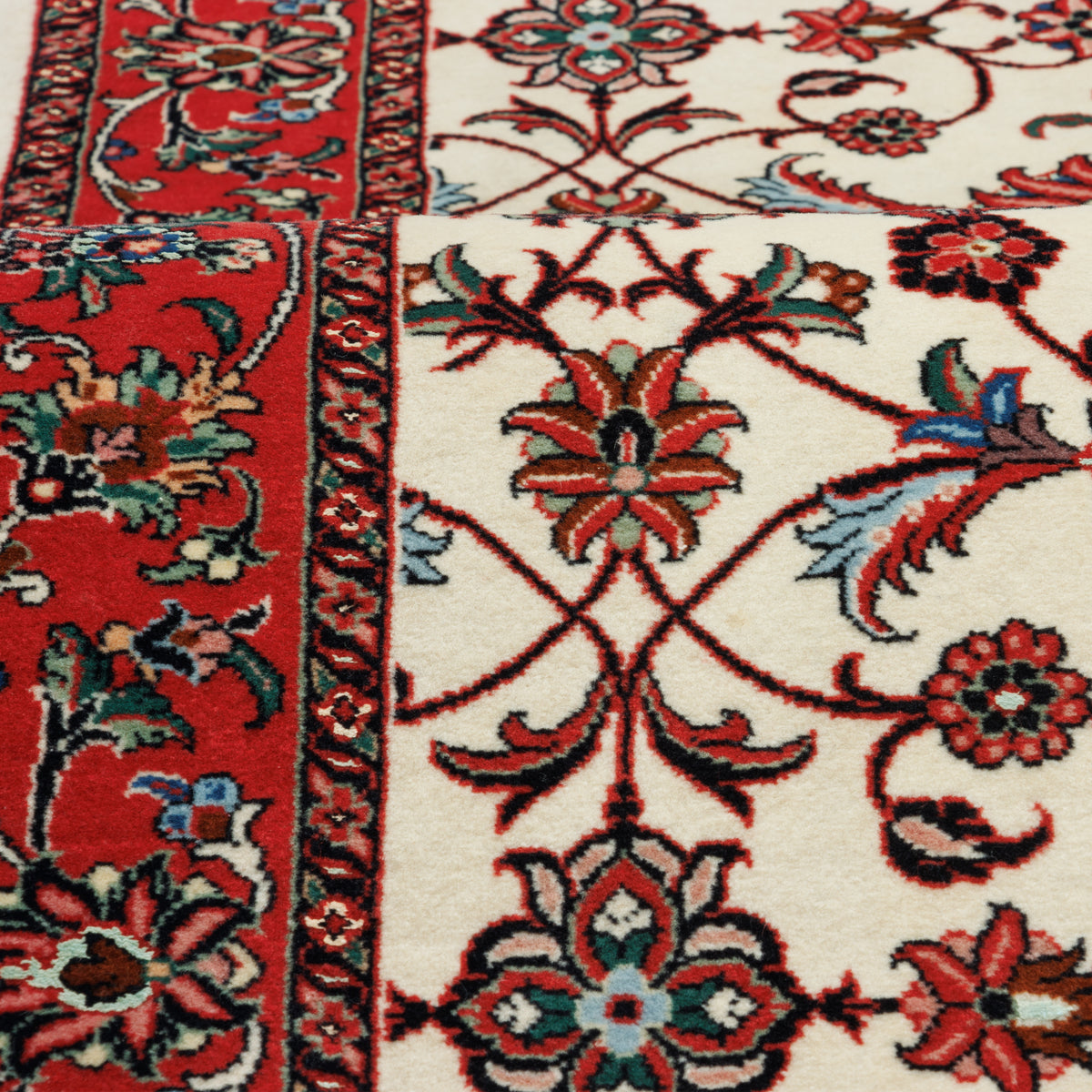 Qom Handmade Carpet — Afshan | Silk Pile / Cotton Warp | 112 × 182 cm | SKU 10200850