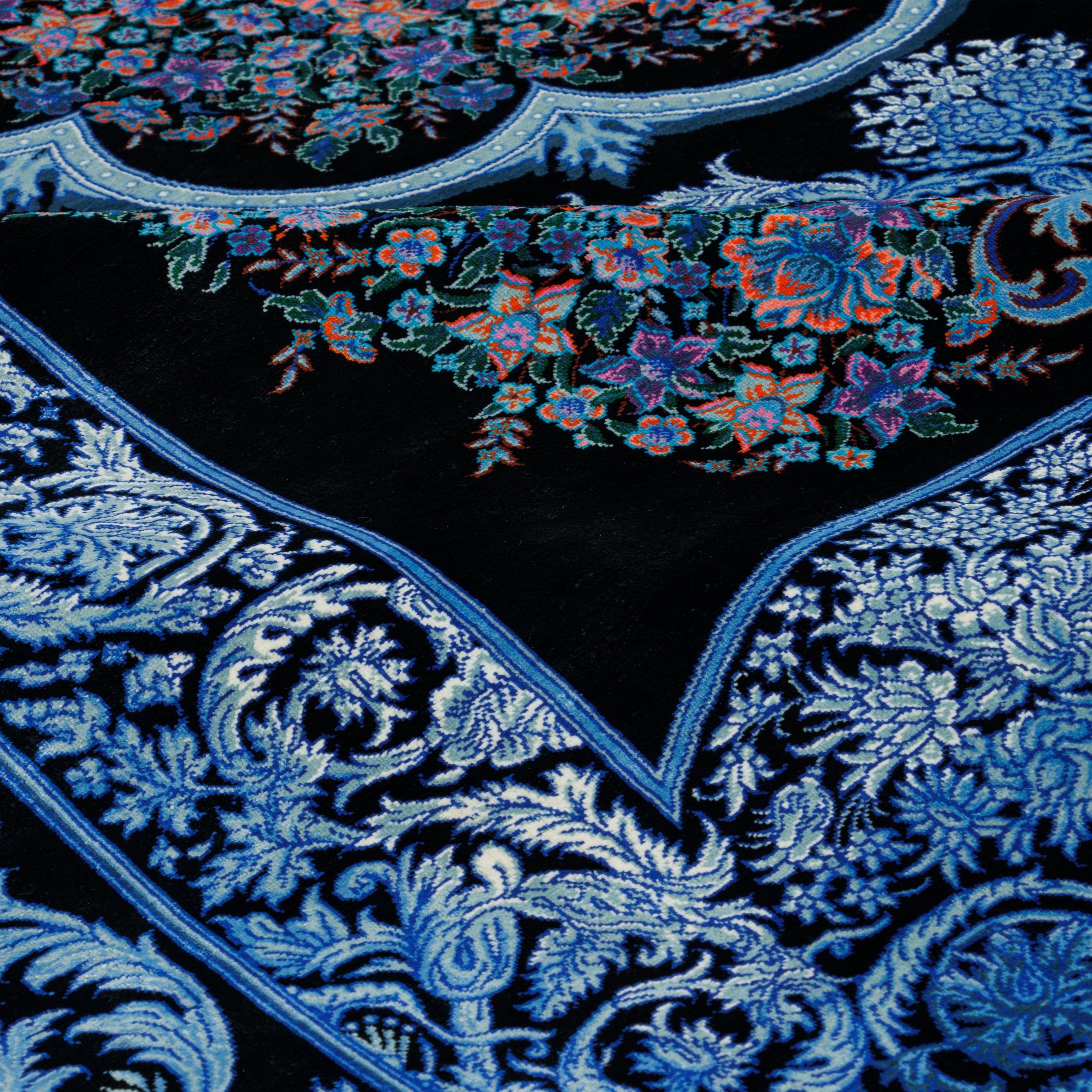 Qom Handmade Carpet — Lachak Toranj | Full Silk | 200 × 300 cm | SKU 10601064