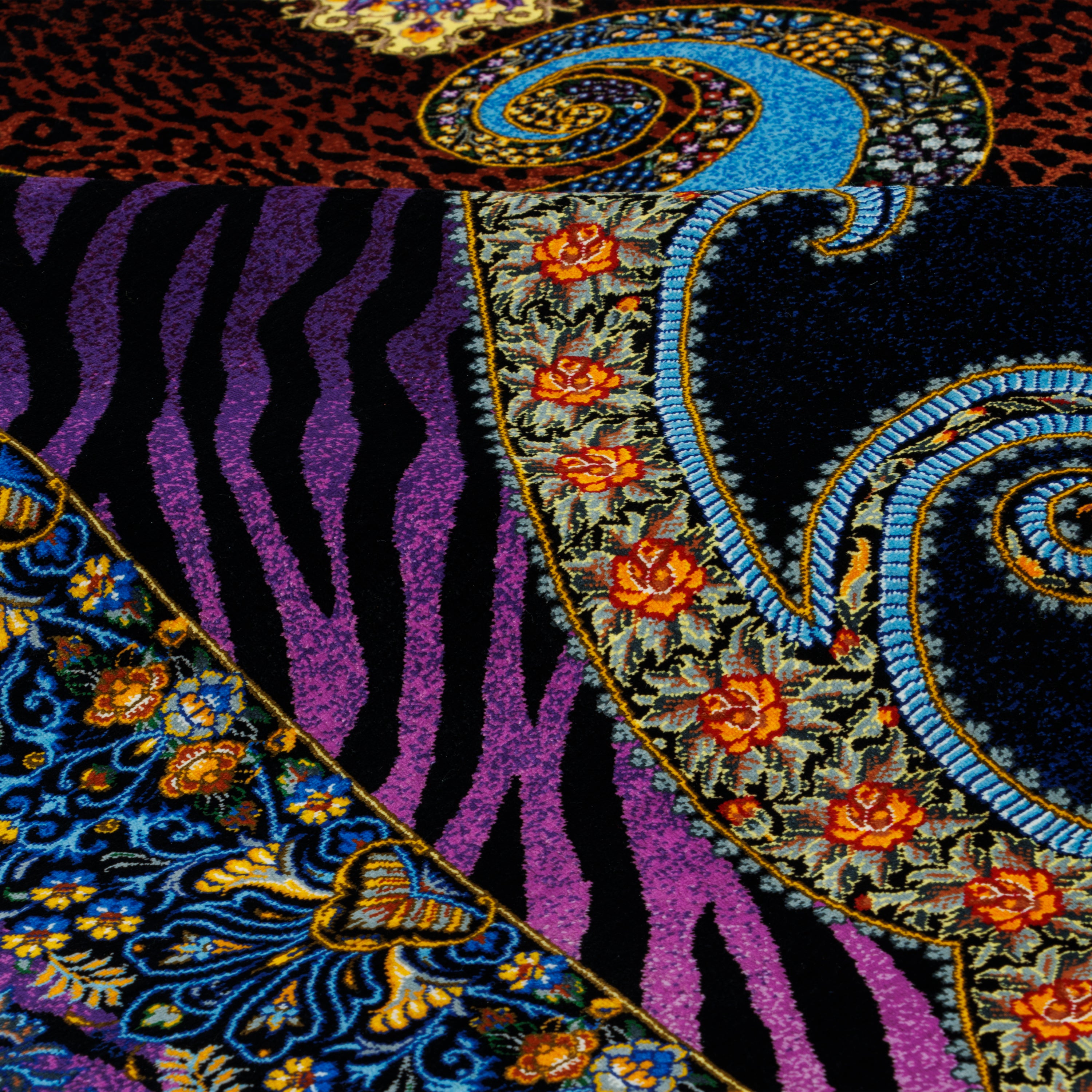 Qom Handmade Carpet — Toranj-dar | Full Silk | 198 × 300 cm | SKU 10501066
