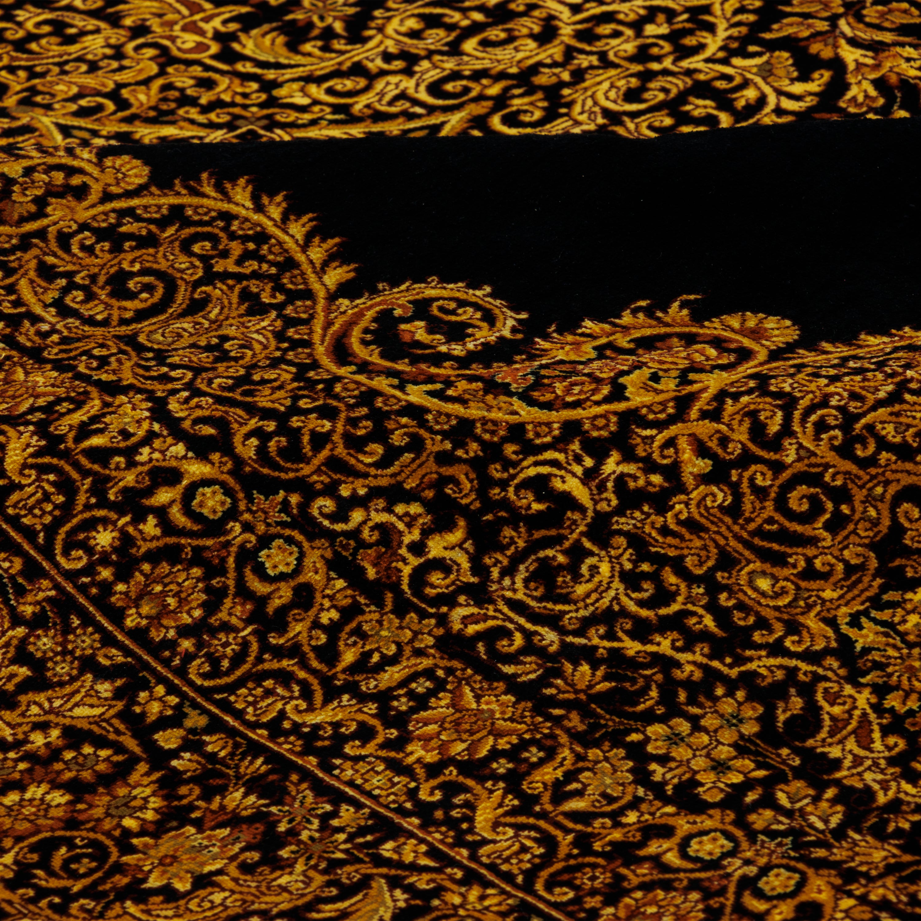 Qom Handmade Carpet — Kaf Sadeh | Full Silk | 194 × 303 cm | SKU 10501048