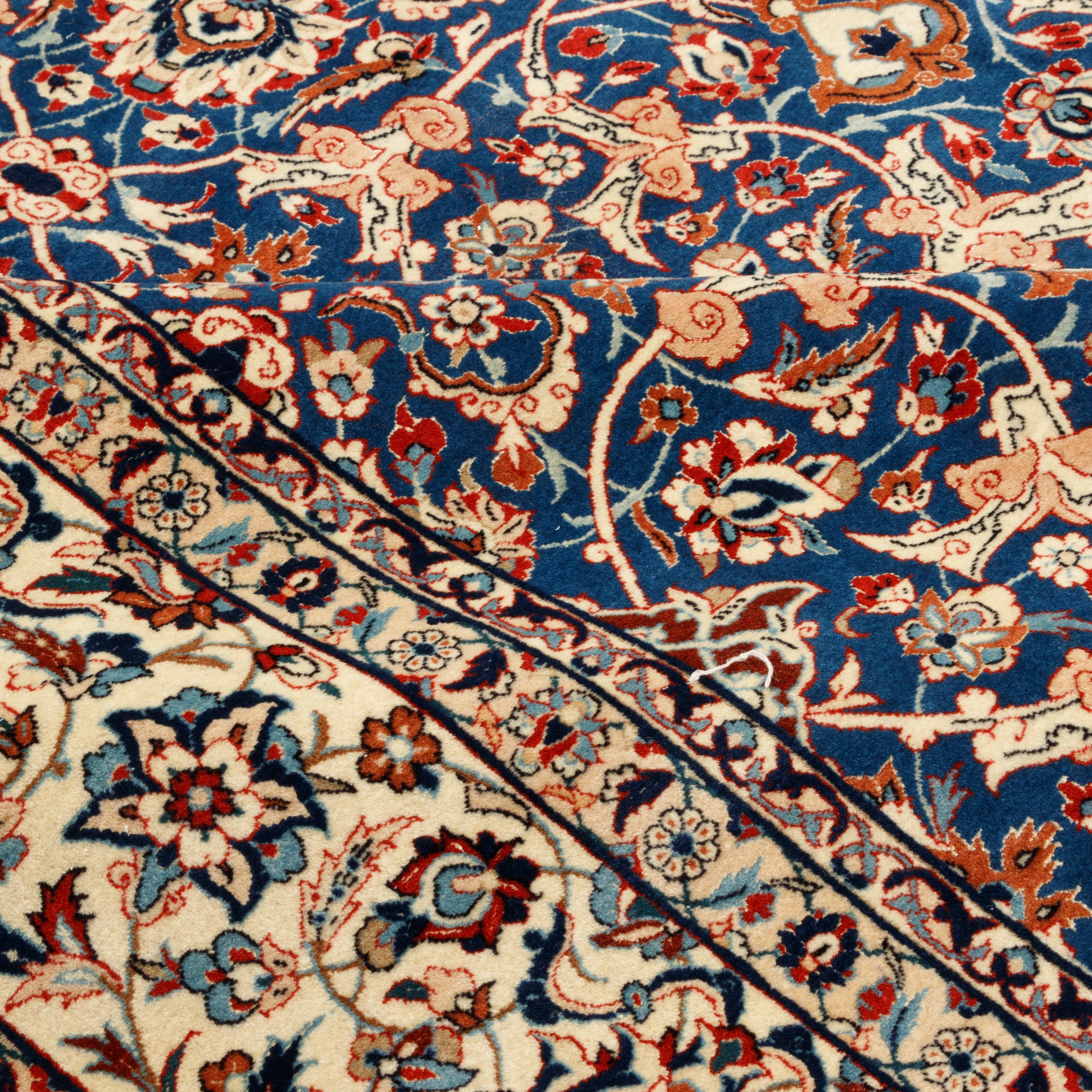 Isfahan Handmade Carpet — Afshan | Silk Pile / Cotton Warp | 145 × 220 cm | SKU 10300355