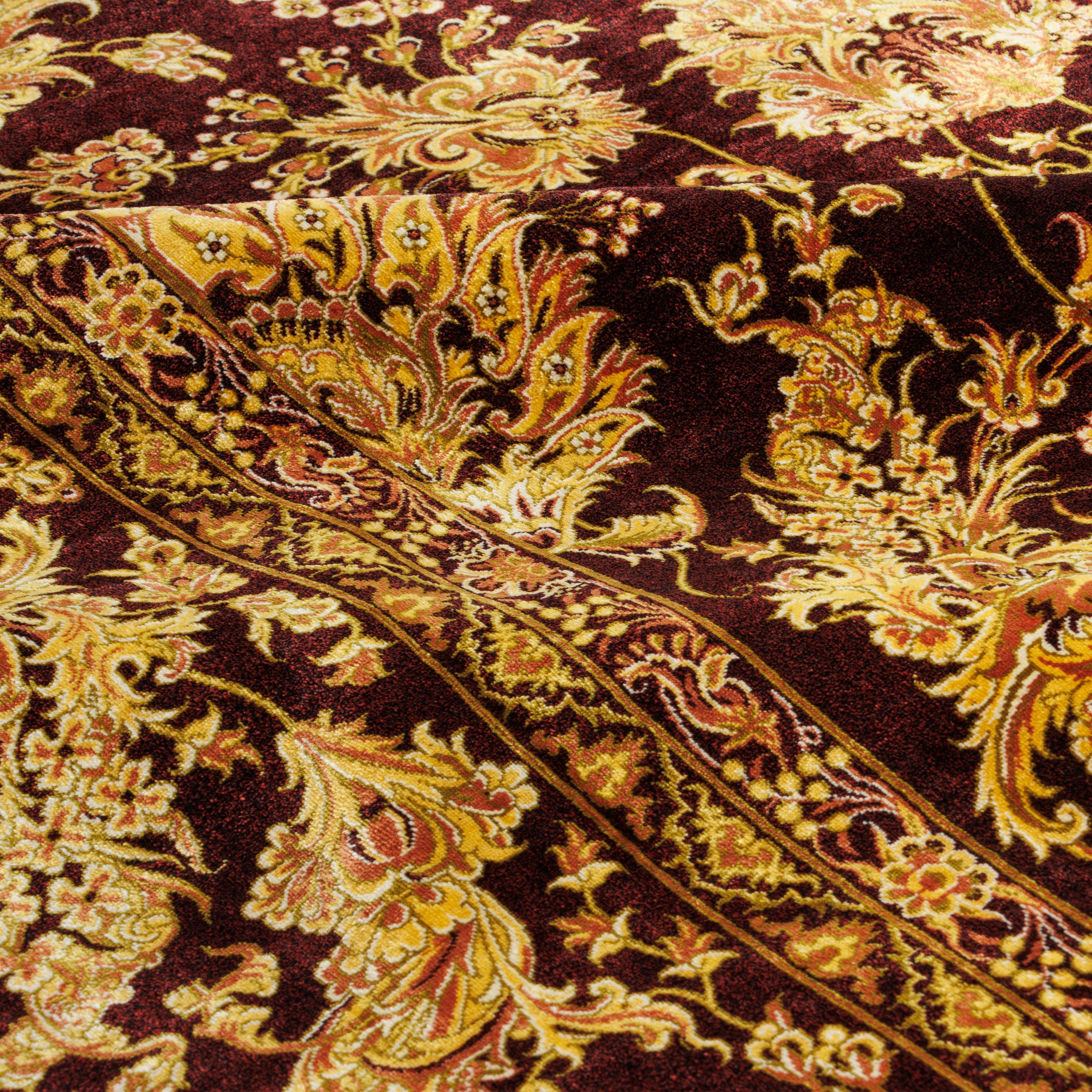 Qom Handmade Carpet — Afshan | Full Silk | 196 × 304 cm | SKU 10501090