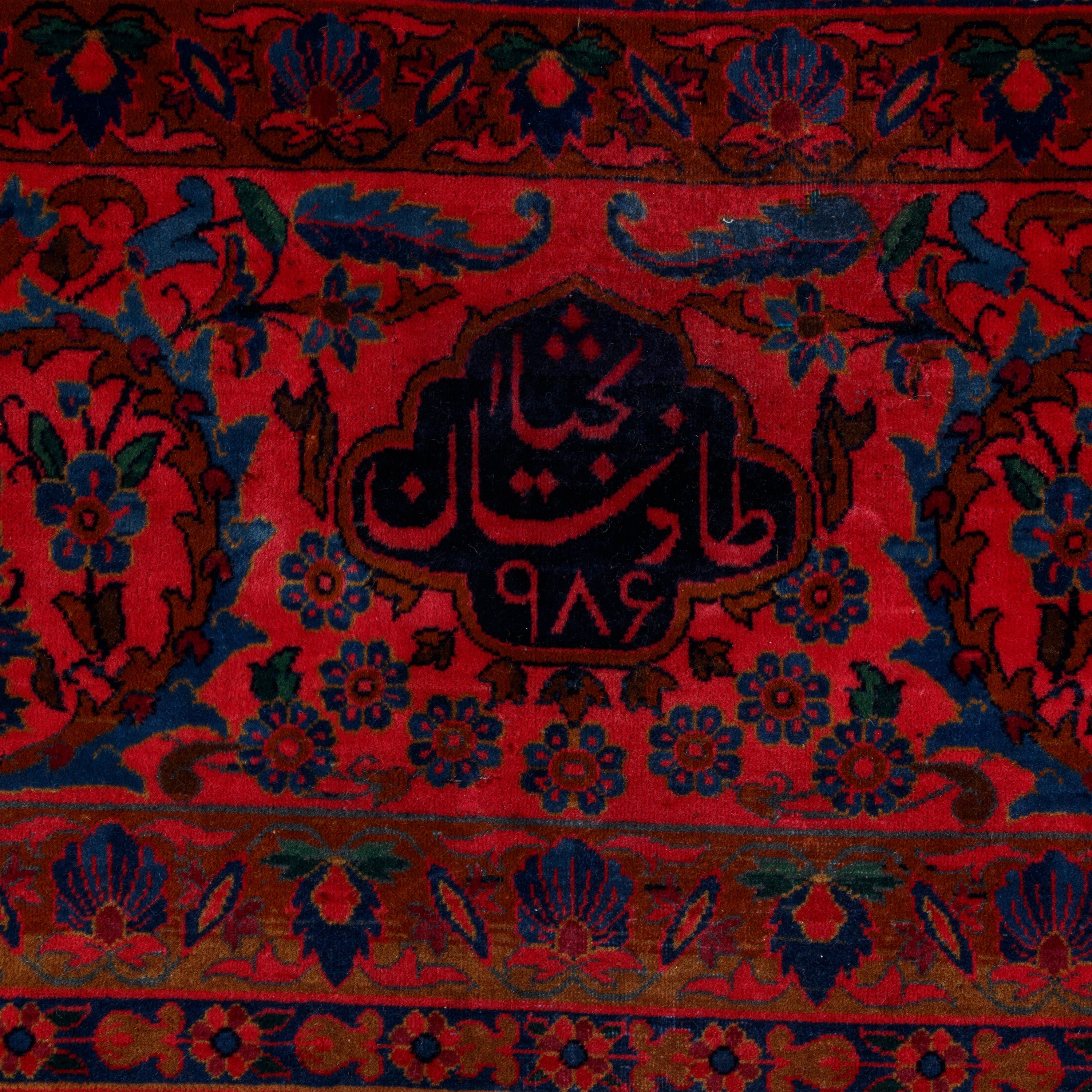 سجادة كاشان يدوية الصنع — ساراسار | صوف / سداة قطنية | 305 × 495 سم | رمز المنتج 11500640