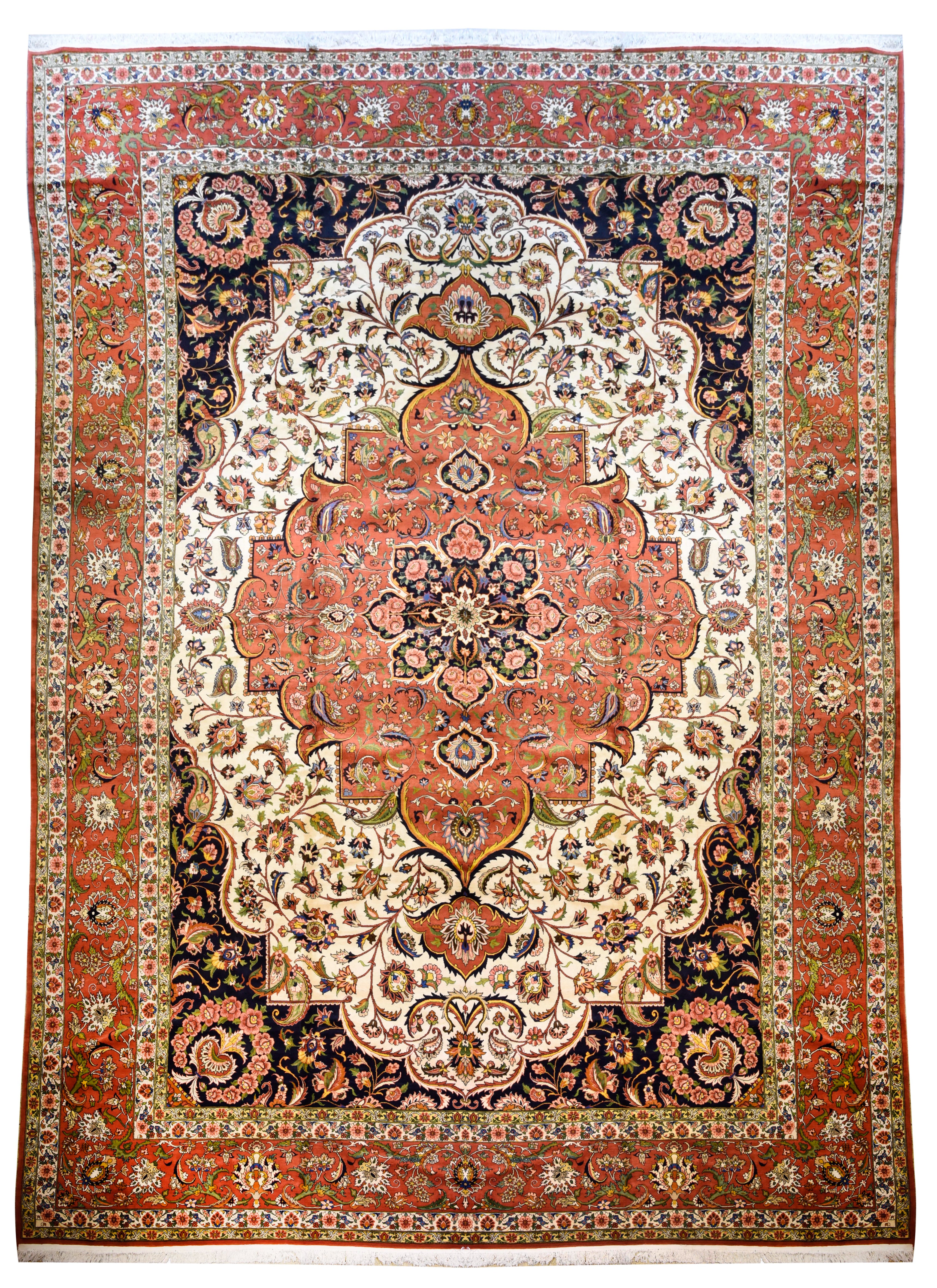 Tabriz Handmade Kilim Carpet — Lachak Toranj | Full Wool | 510 × 686 cm | SKU 43401189